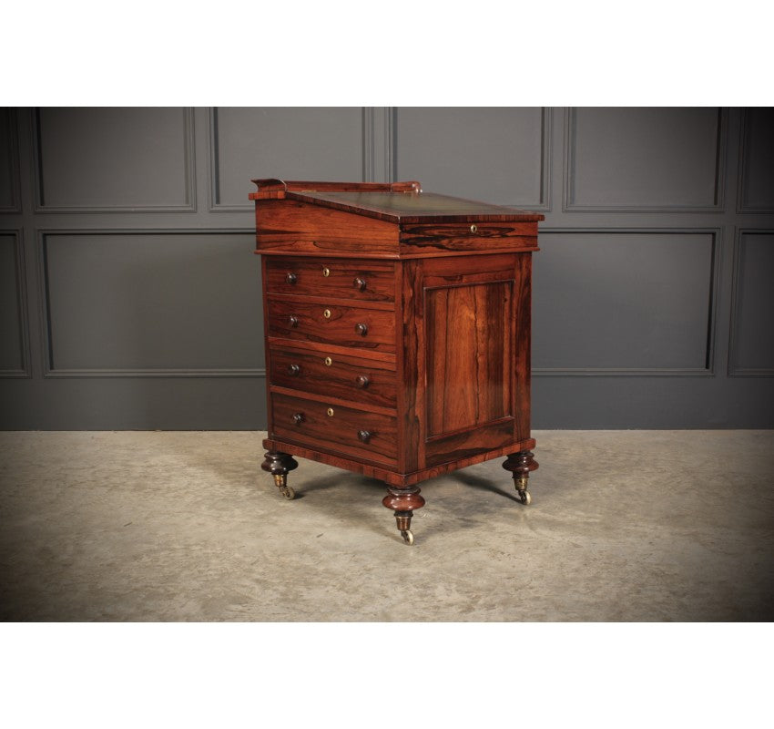 William IV Rosewood Davenport Desk