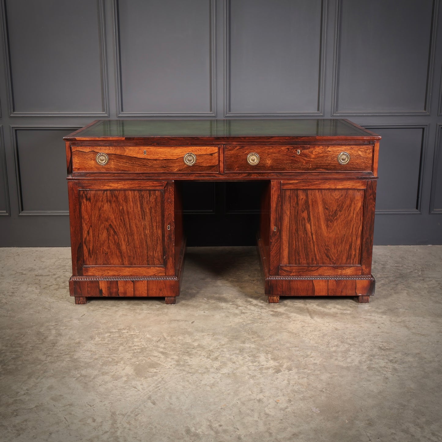 Rare William IV Rosewood Partners Desk