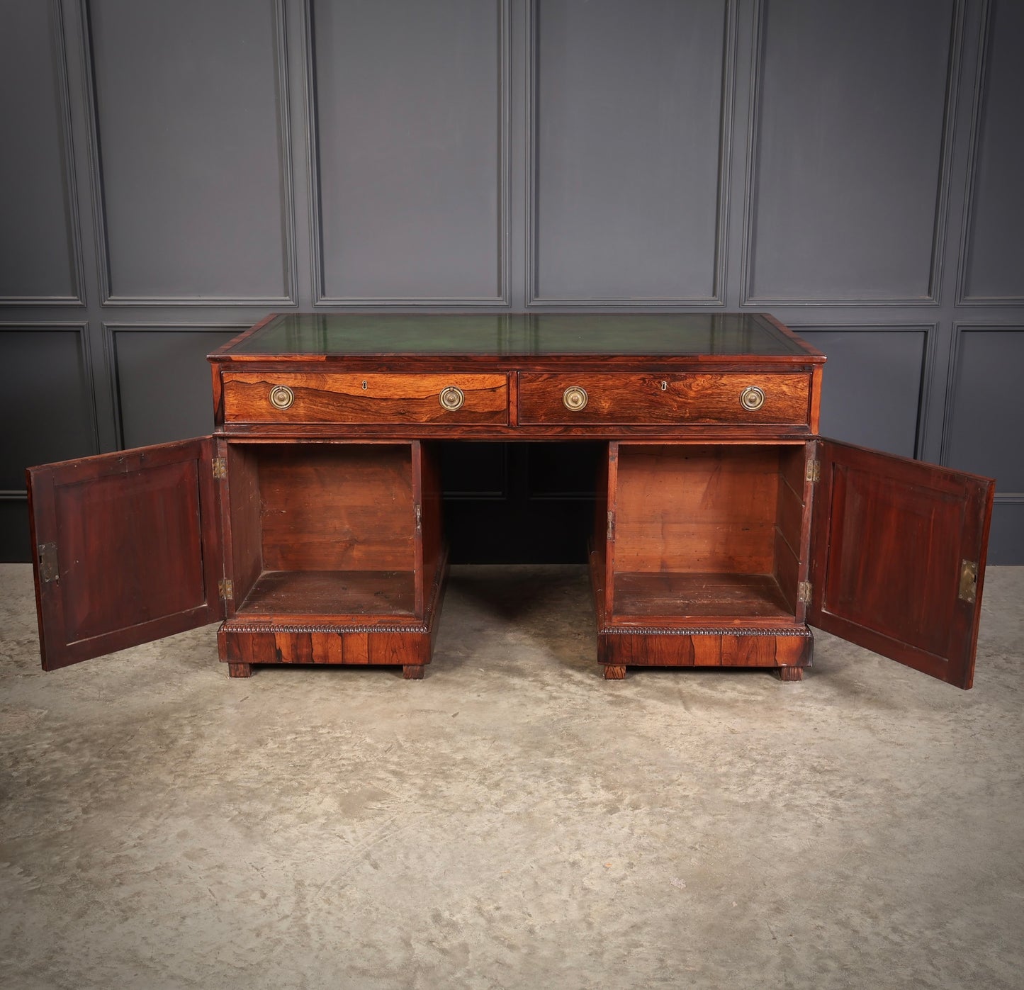Rare William IV Rosewood Partners Desk