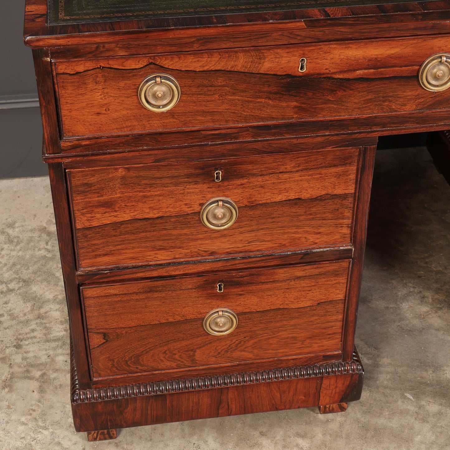 Rare William IV Rosewood Partners Desk