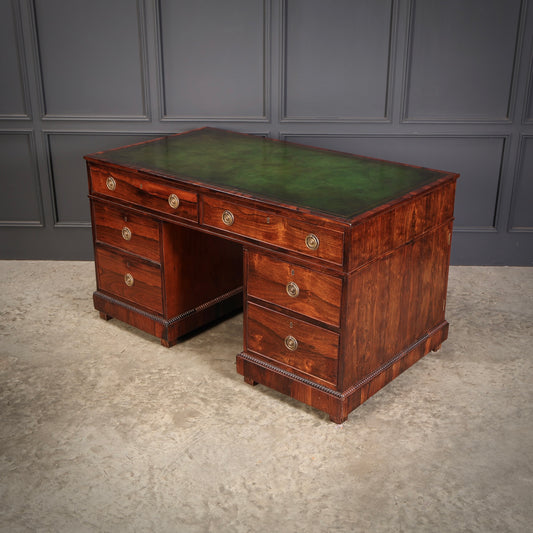 Rare William IV Rosewood Partners Desk