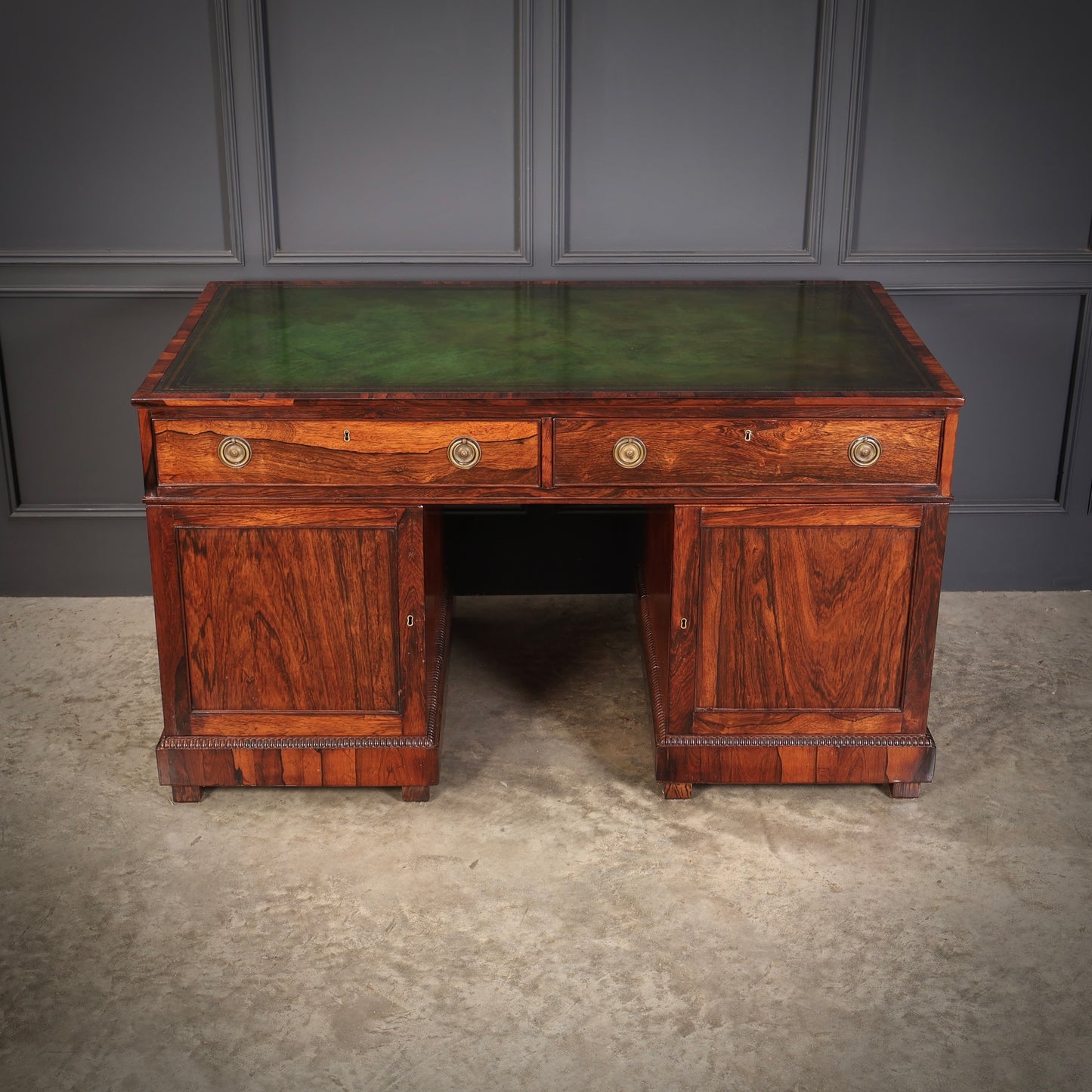 Rare William IV Rosewood Partners Desk