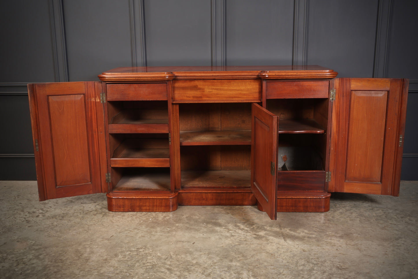 Victorian Mahogany Sideboard by Edwards & Roberts