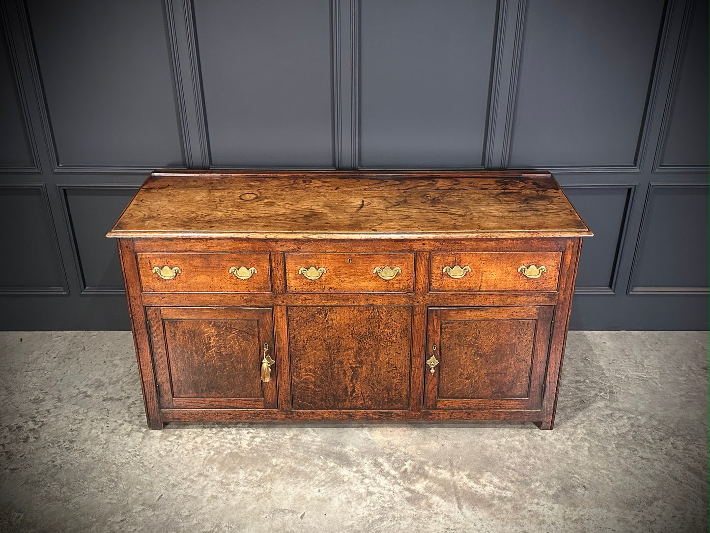 18th Century Country Oak Sideboard