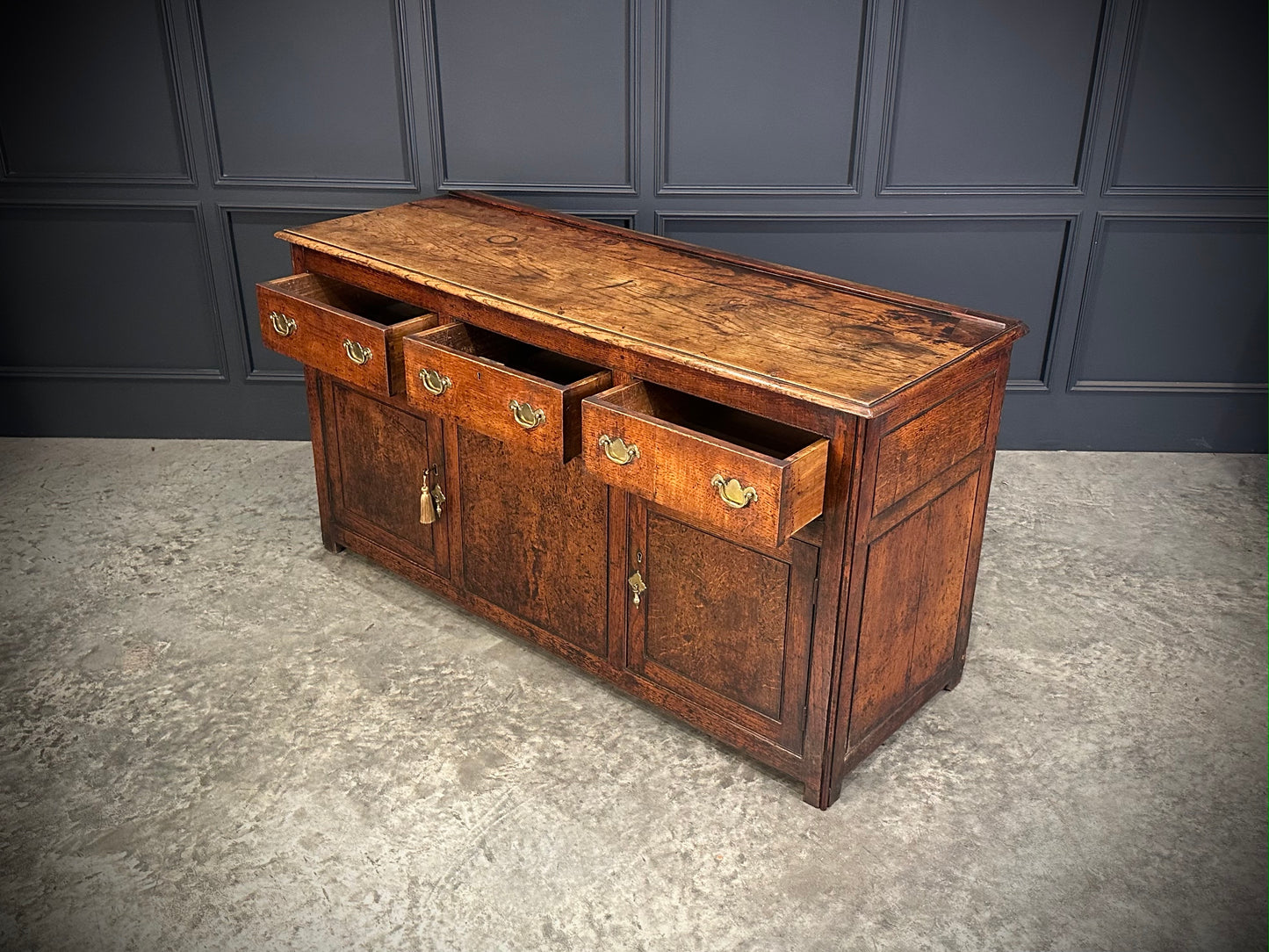 18th Century Country Oak Sideboard