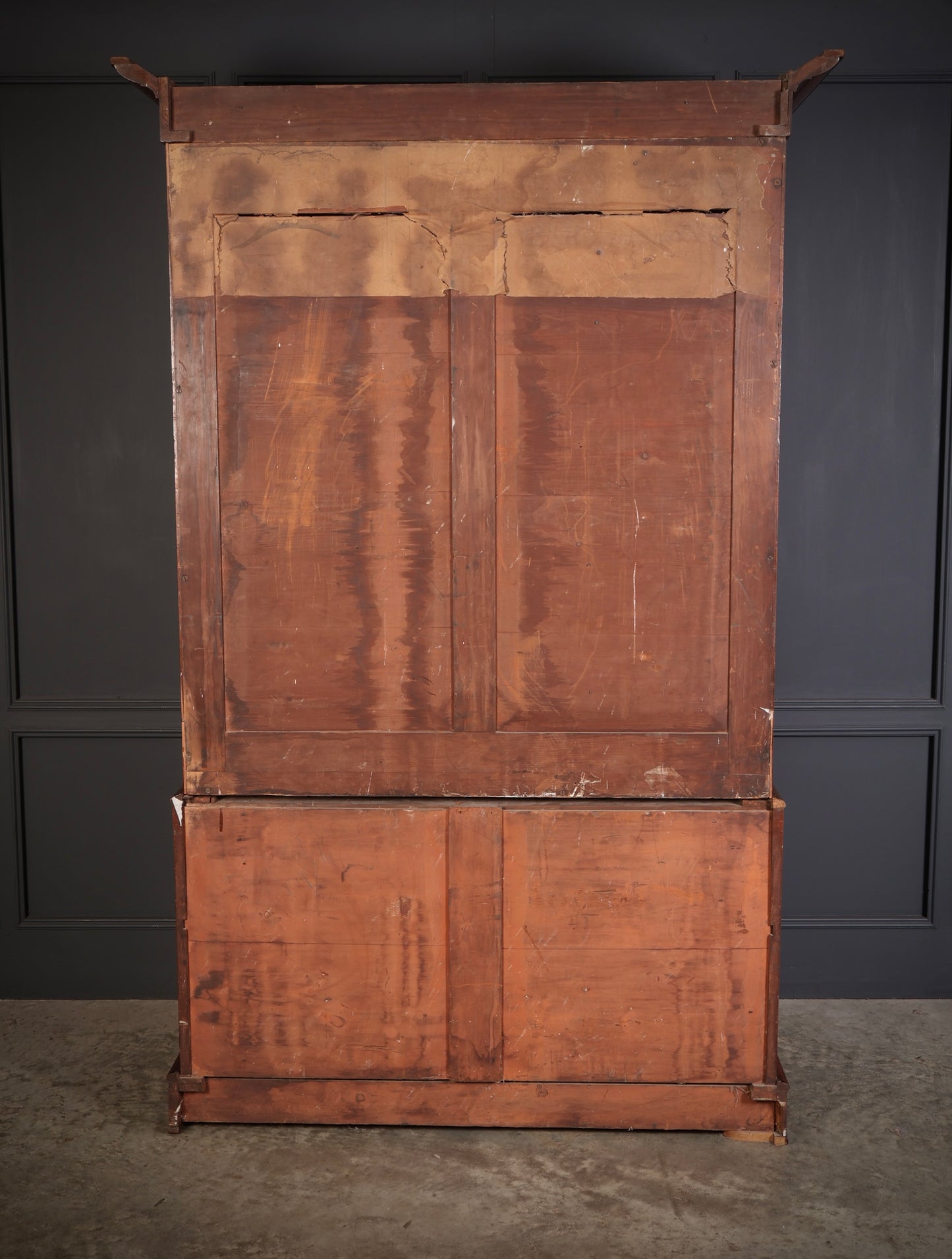 Antique Mahogany Gentlemans Wardrobe