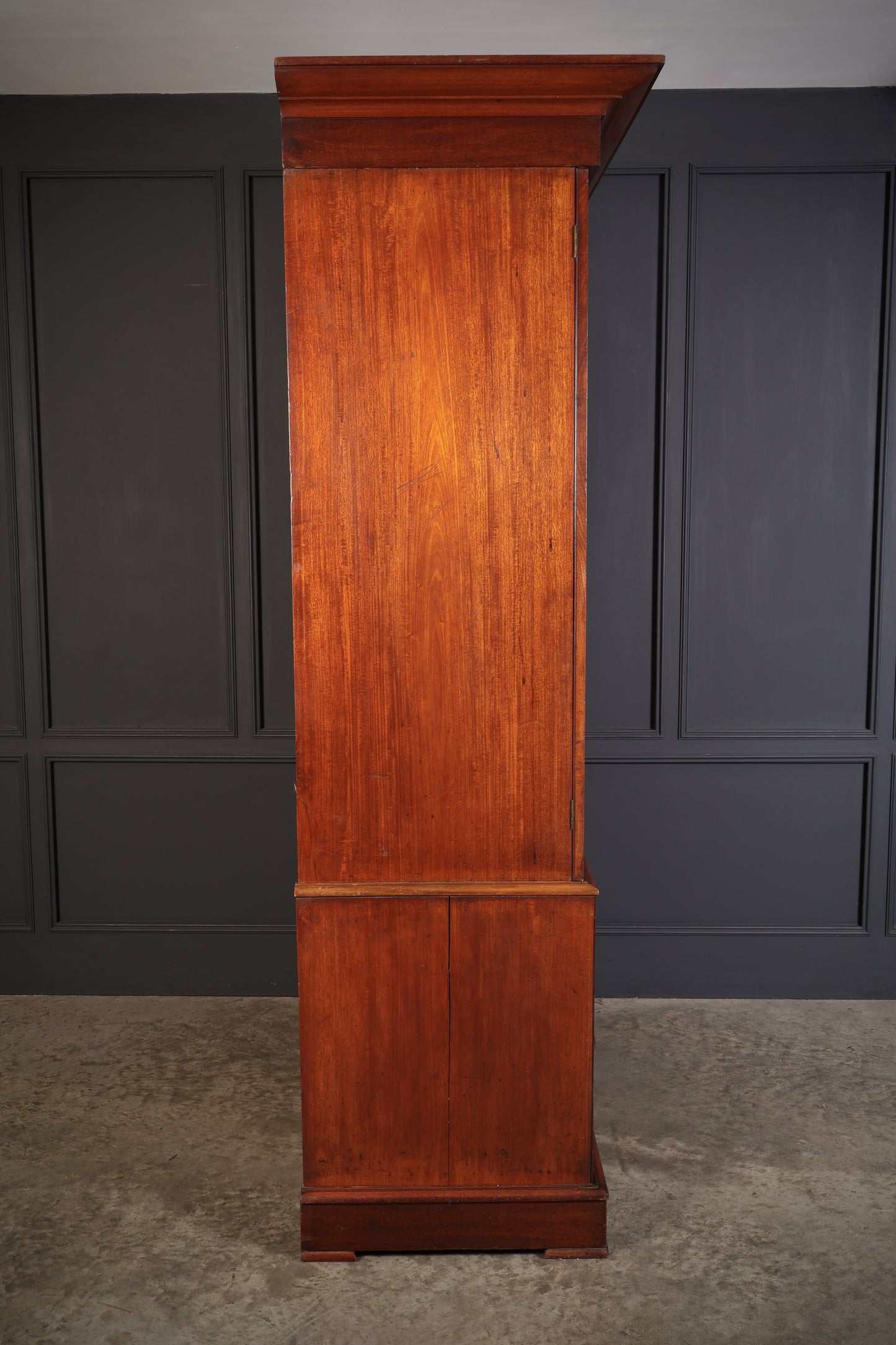 Antique Mahogany Gentlemans Wardrobe