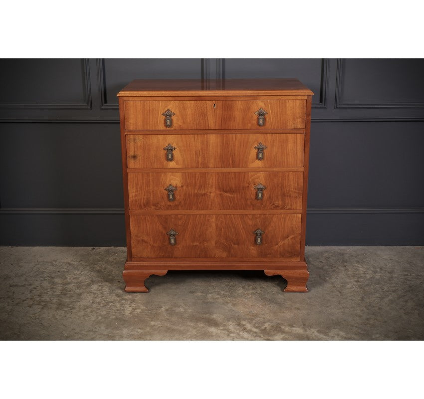 Art Deco Walnut Chest of Drawers