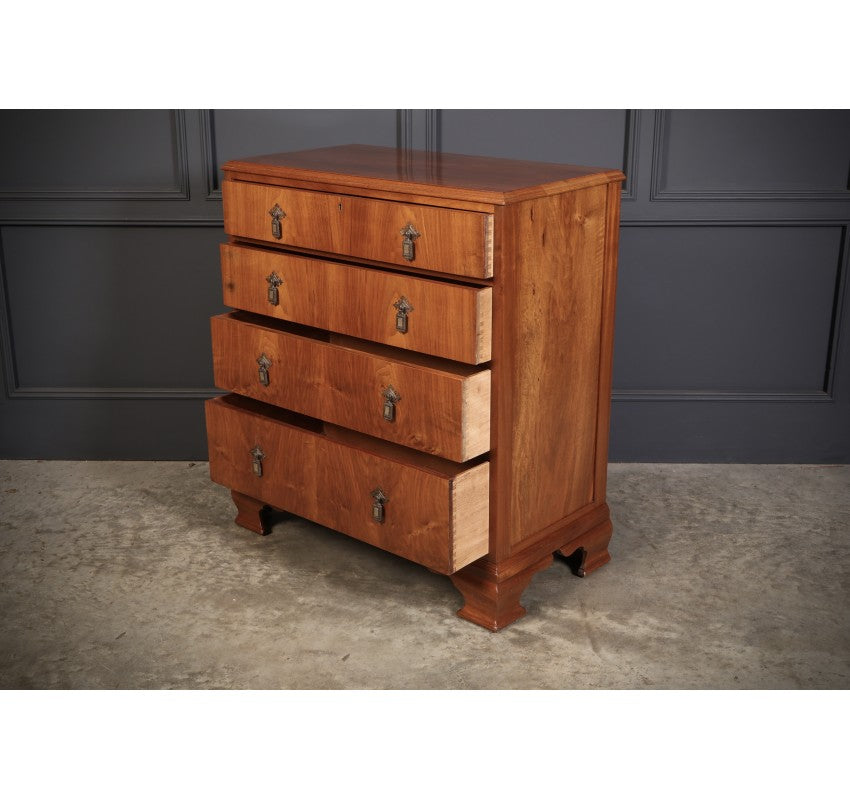 Art Deco Walnut Chest of Drawers