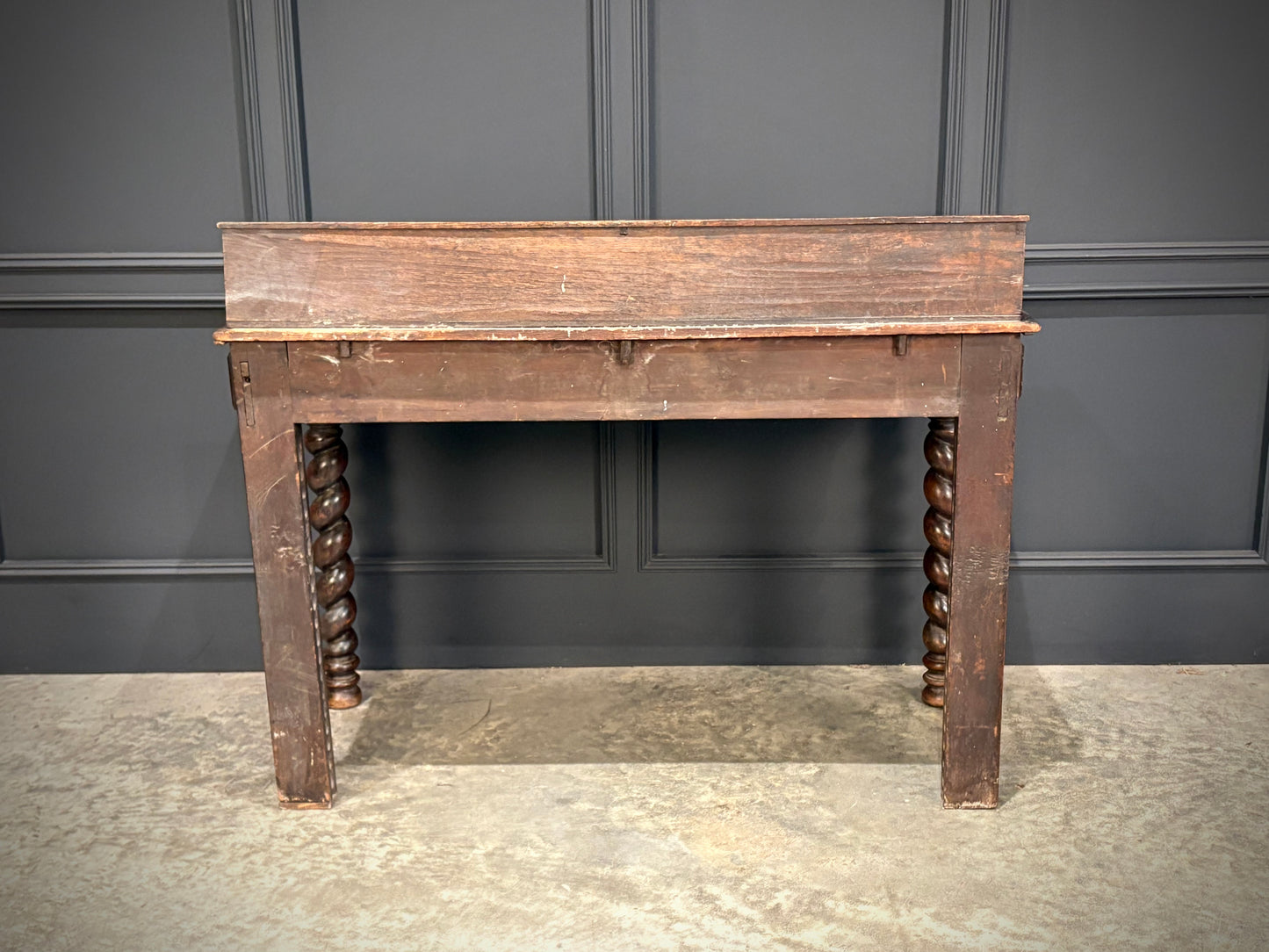 Carved Oak Side Table