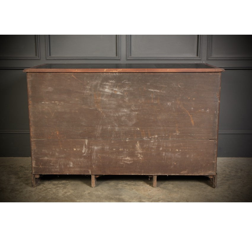 Early Victorian Mahogany Kneehole Desk