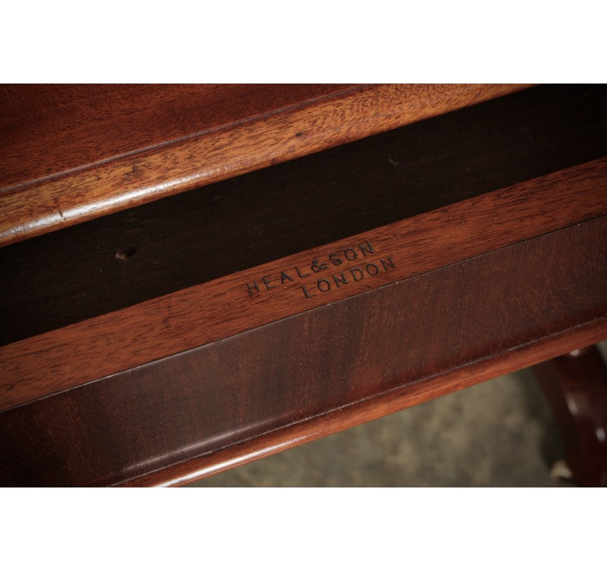 Early Victorian Mahogany Side Table by Heal & Son