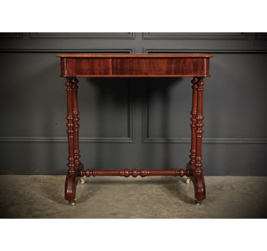 Early Victorian Mahogany Side Table by Heal & Son