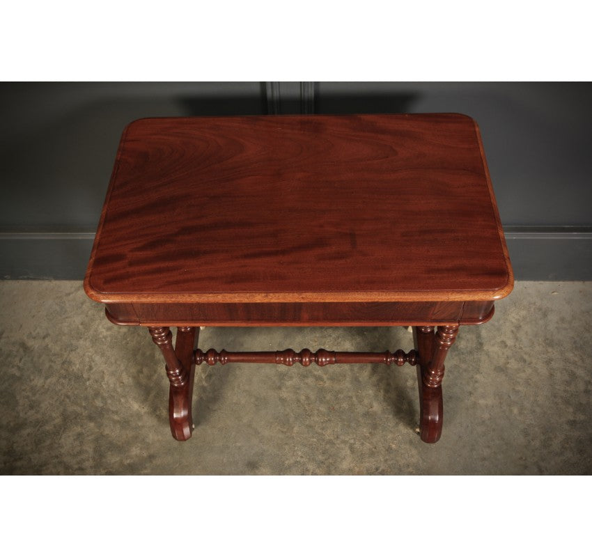 Early Victorian Mahogany Side Table by Heal & Son