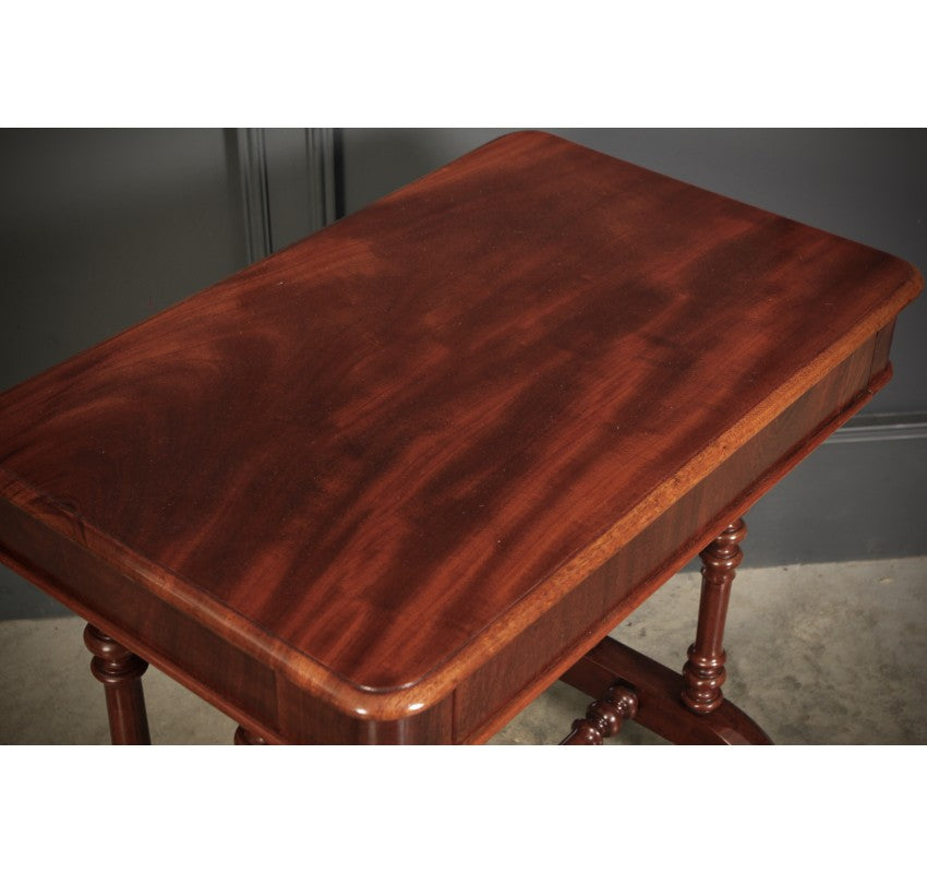 Early Victorian Mahogany Side Table by Heal & Son