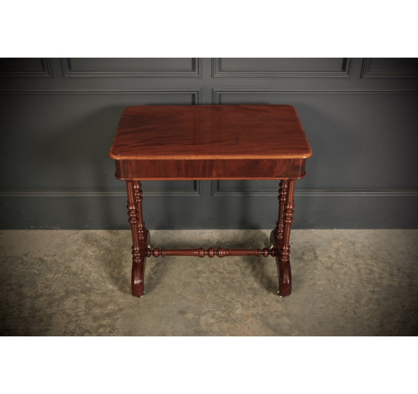 Early Victorian Mahogany Side Table by Heal & Son