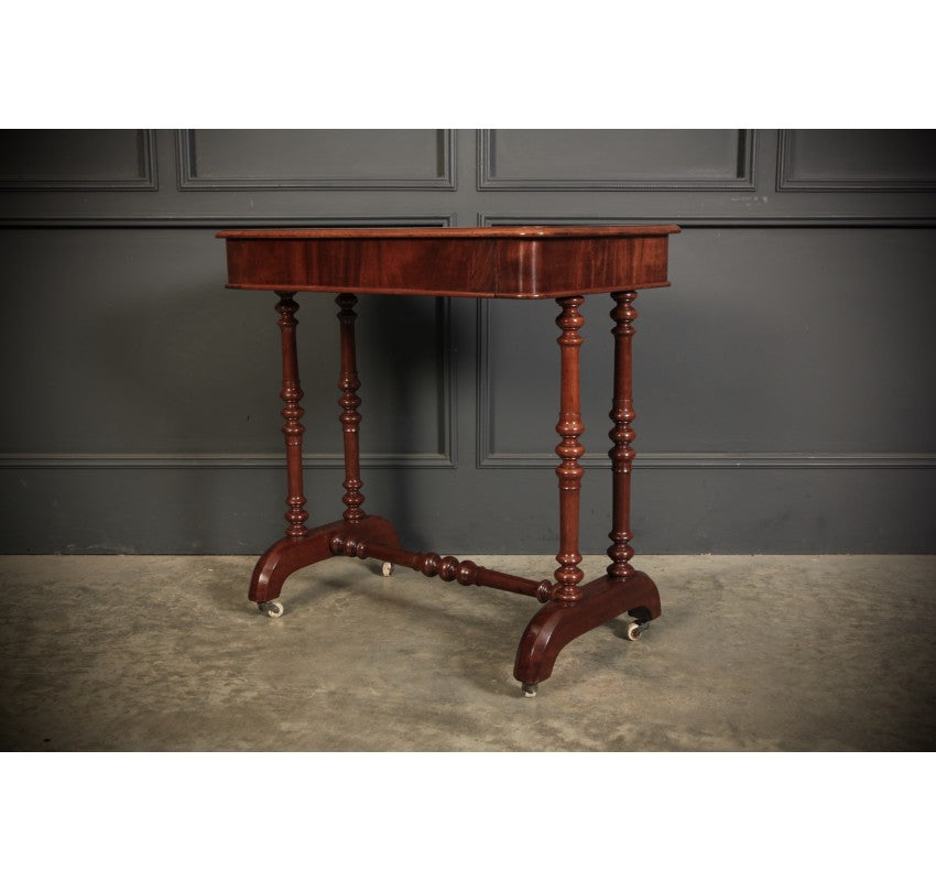 Early Victorian Mahogany Side Table by Heal & Son