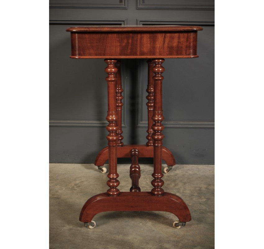 Early Victorian Mahogany Side Table by Heal & Son