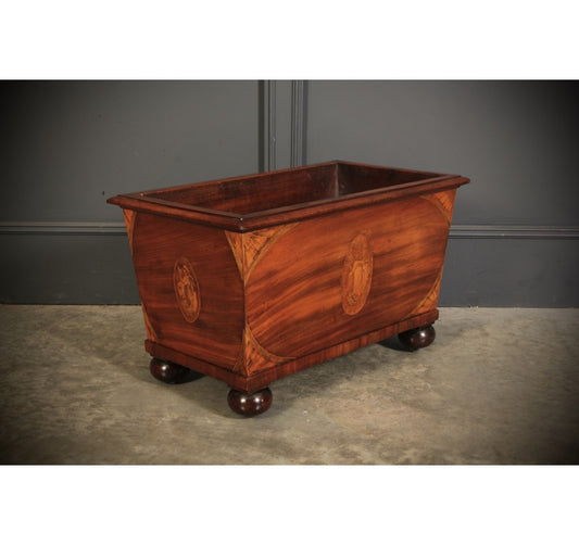 Georgian Mahogany Wine Cooler