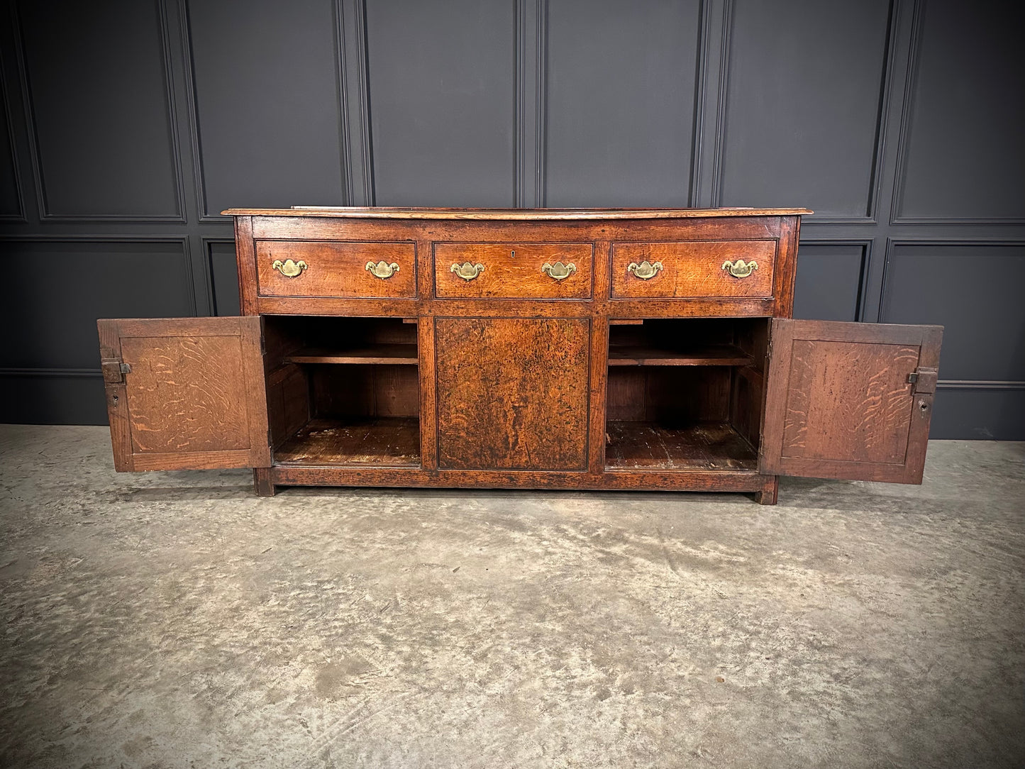 18th Century Country Oak Sideboard
