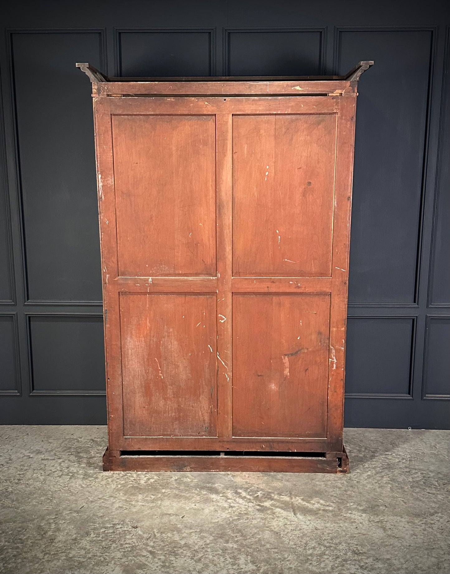 Victorian Mahogany Double Wardrobe