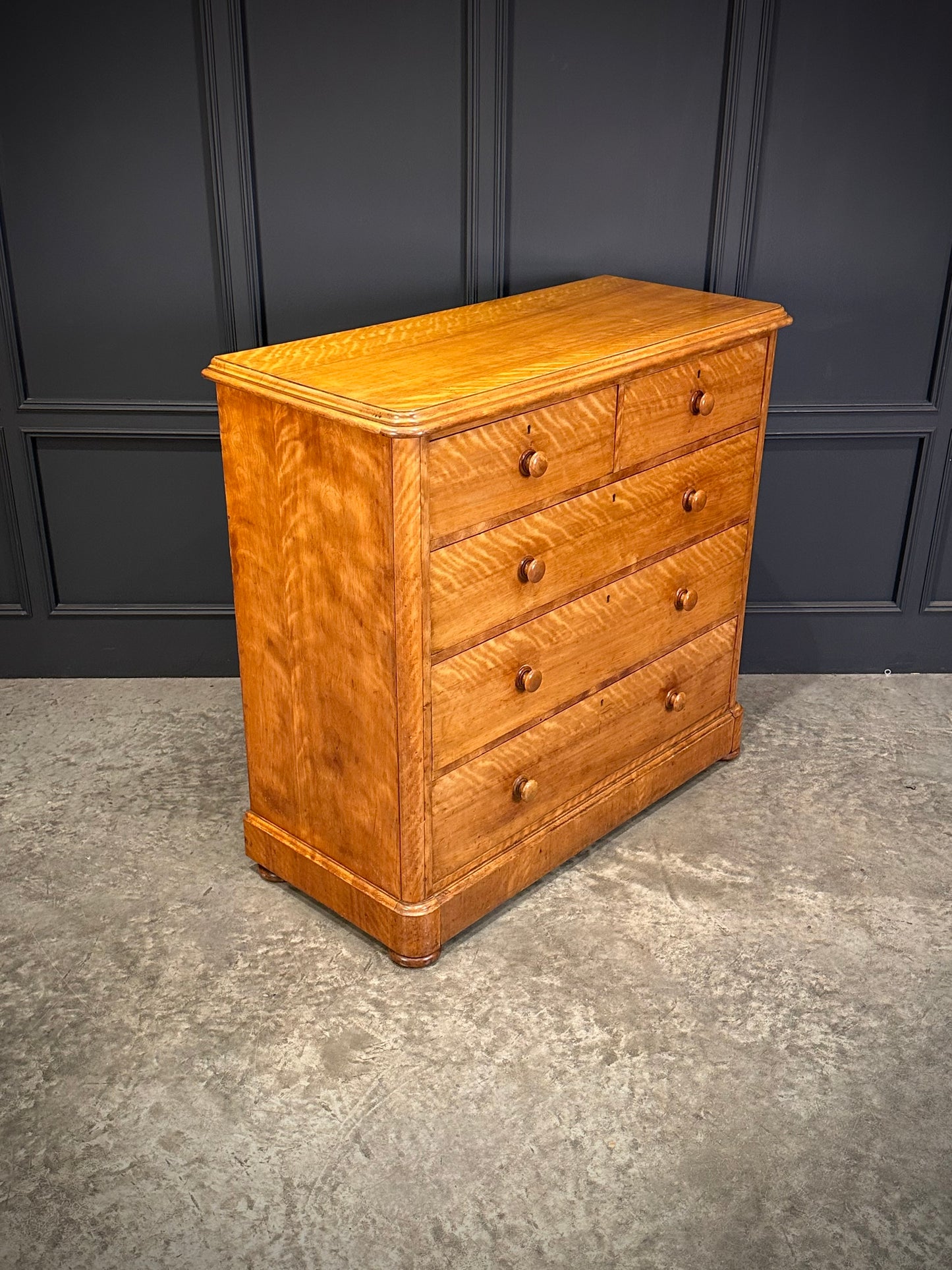 Victorian Satinwood Chest of Drawers