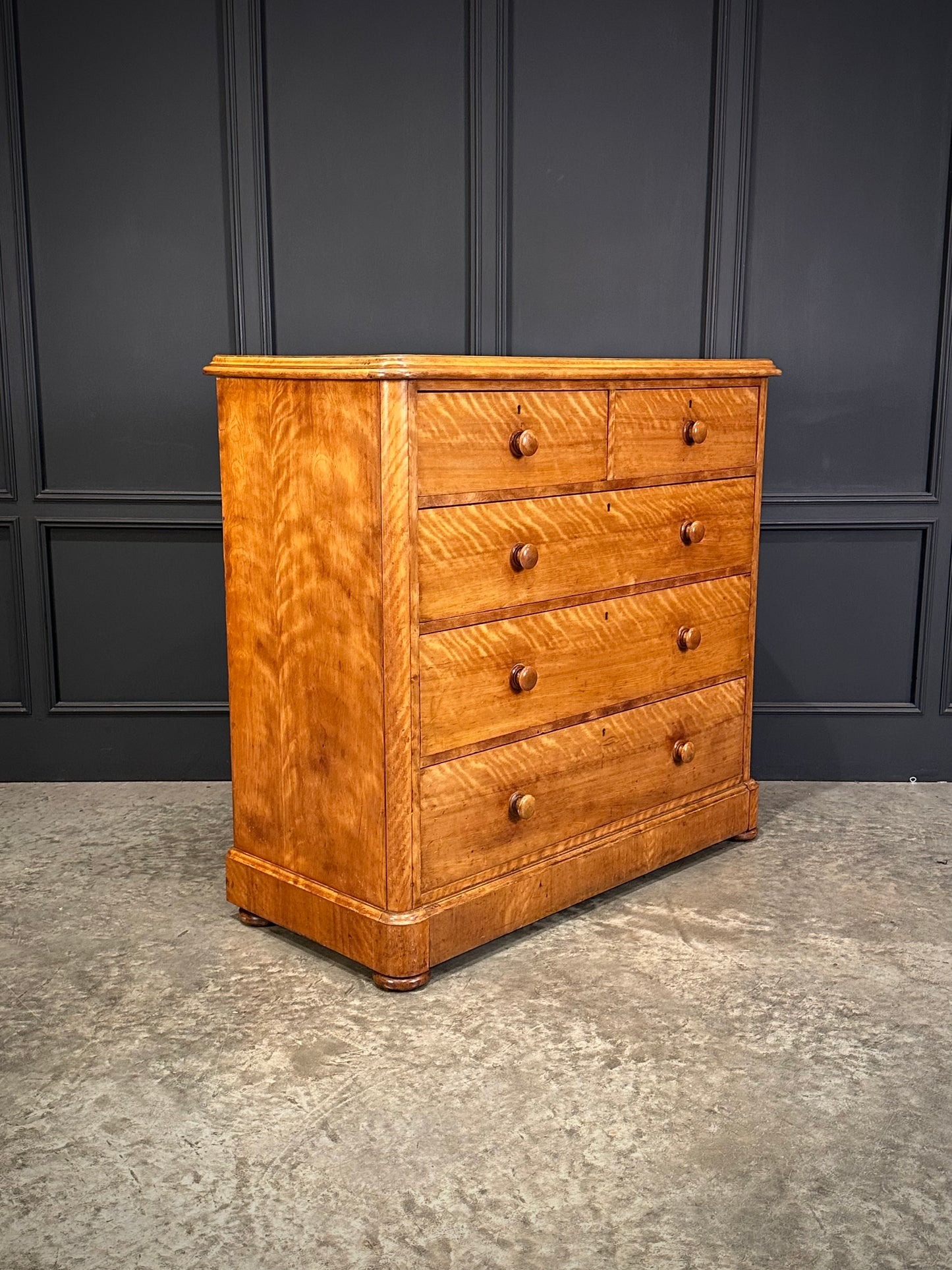 Victorian Satinwood Chest of Drawers