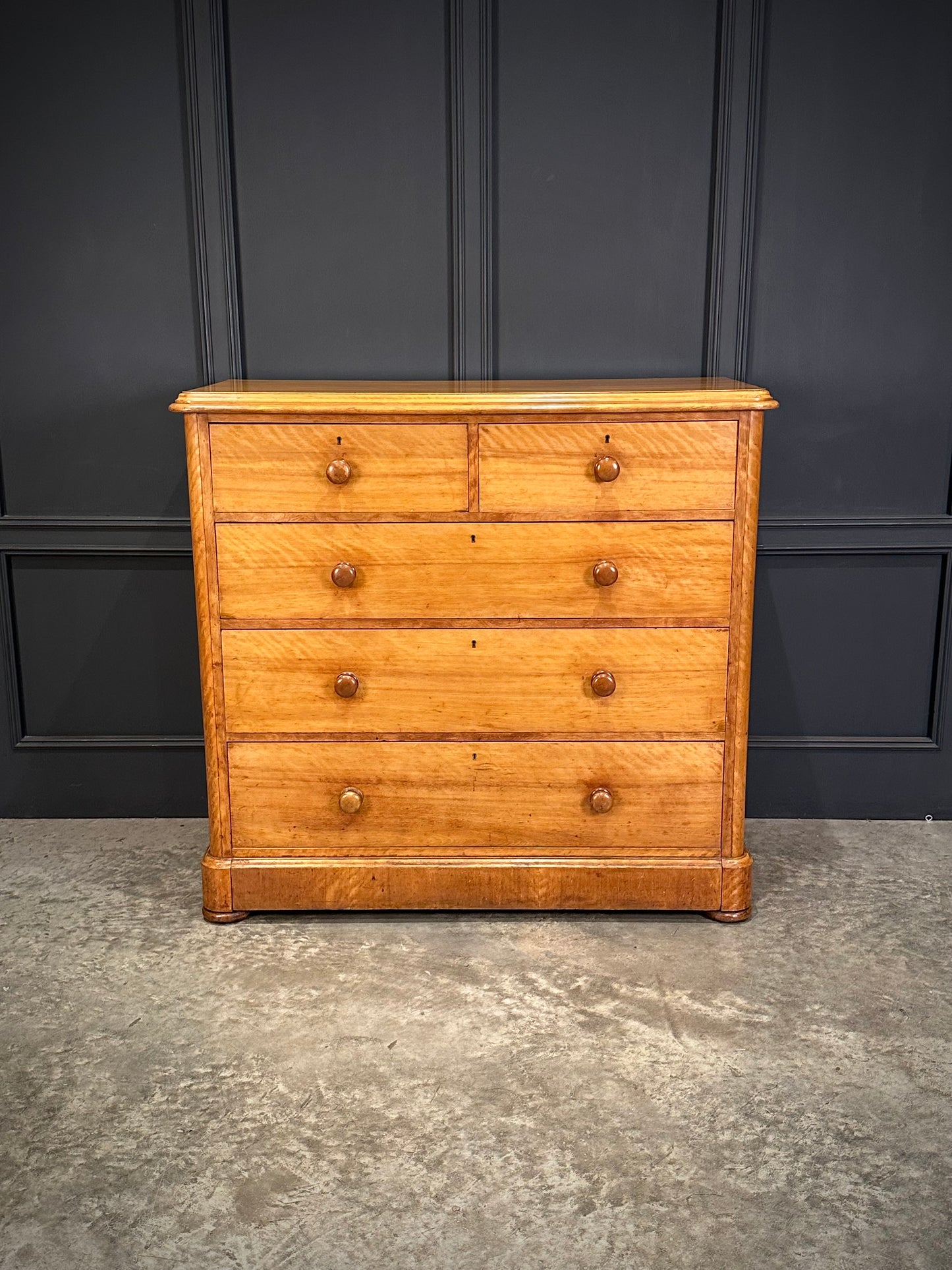 Victorian Satinwood Chest of Drawers