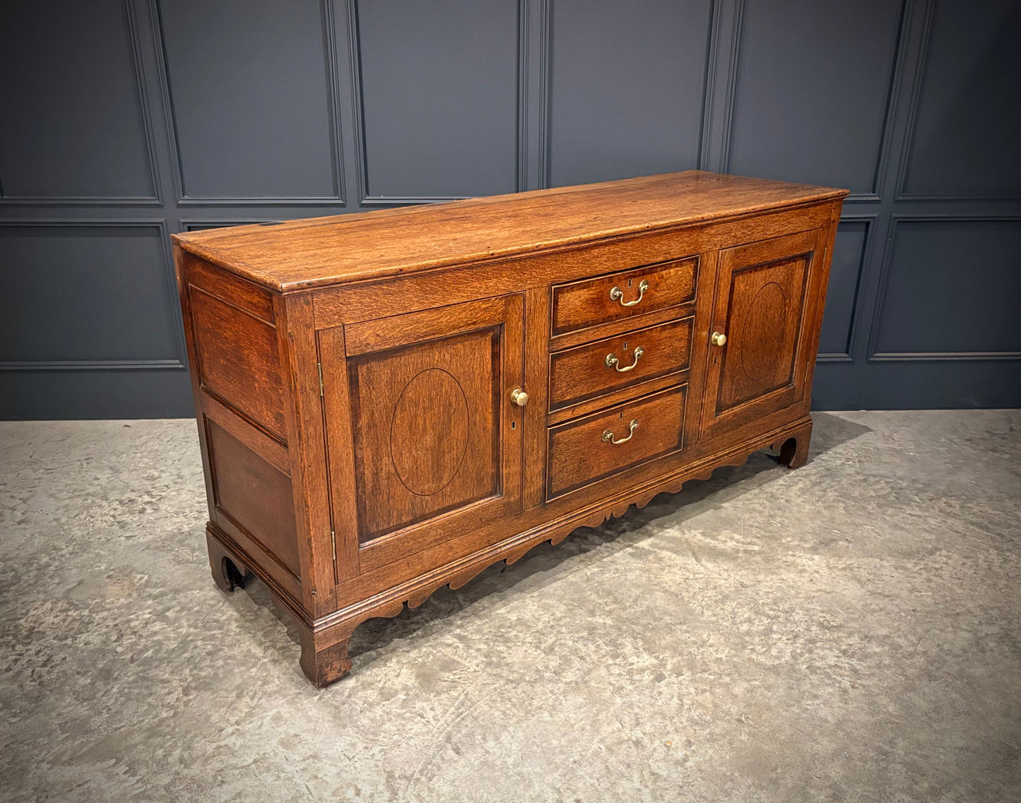 18th Century Country Oak Dresser