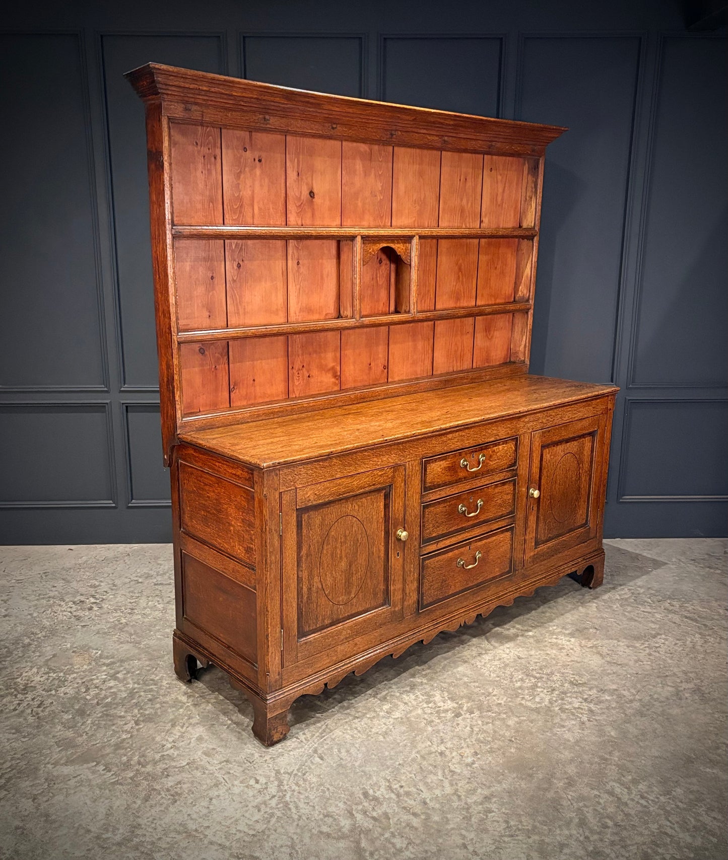 18th Century Country Oak Dresser