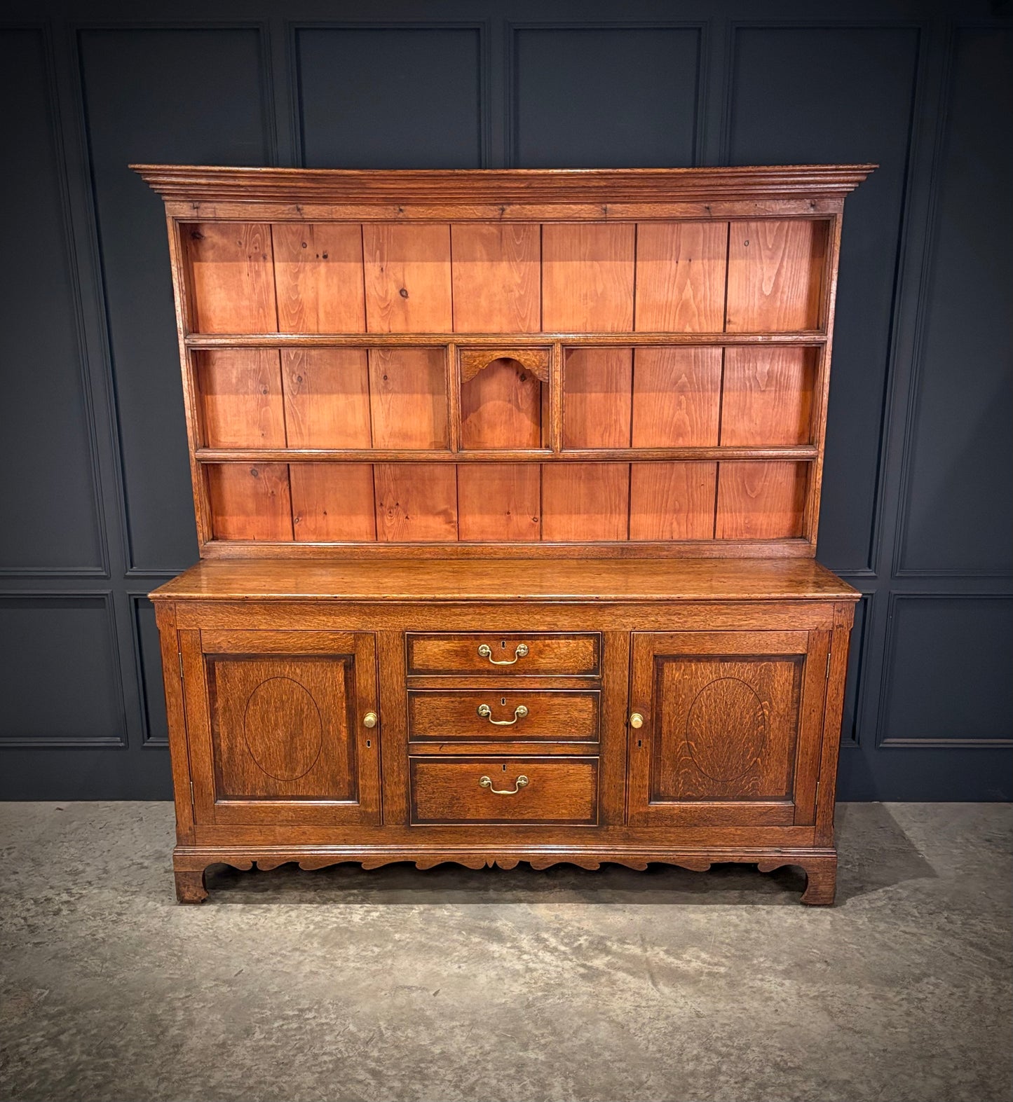 18th Century Country Oak Dresser
