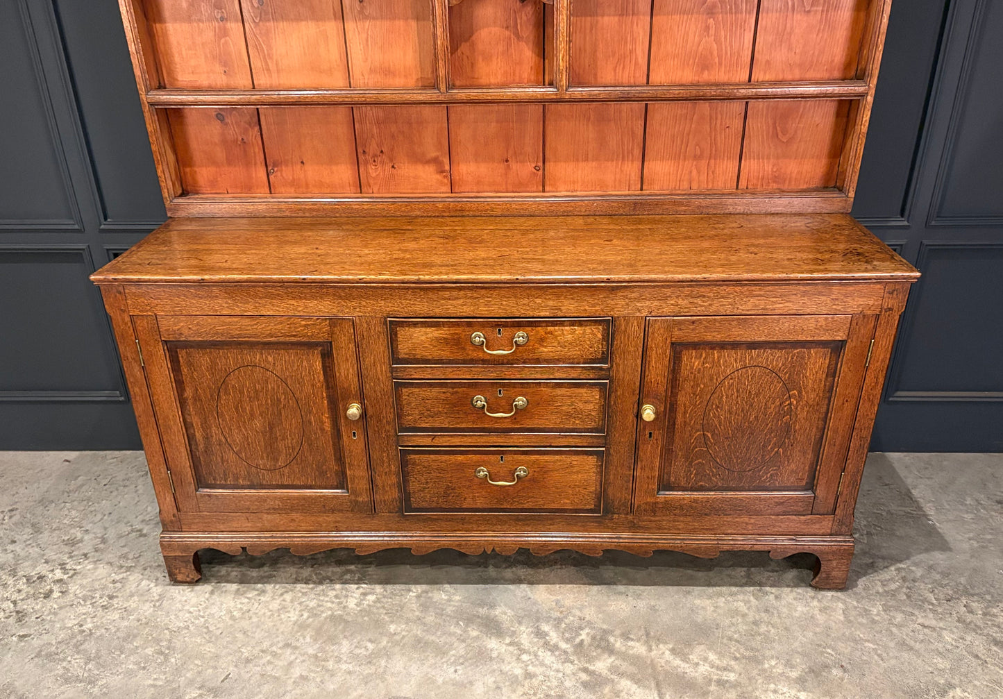 18th Century Country Oak Dresser