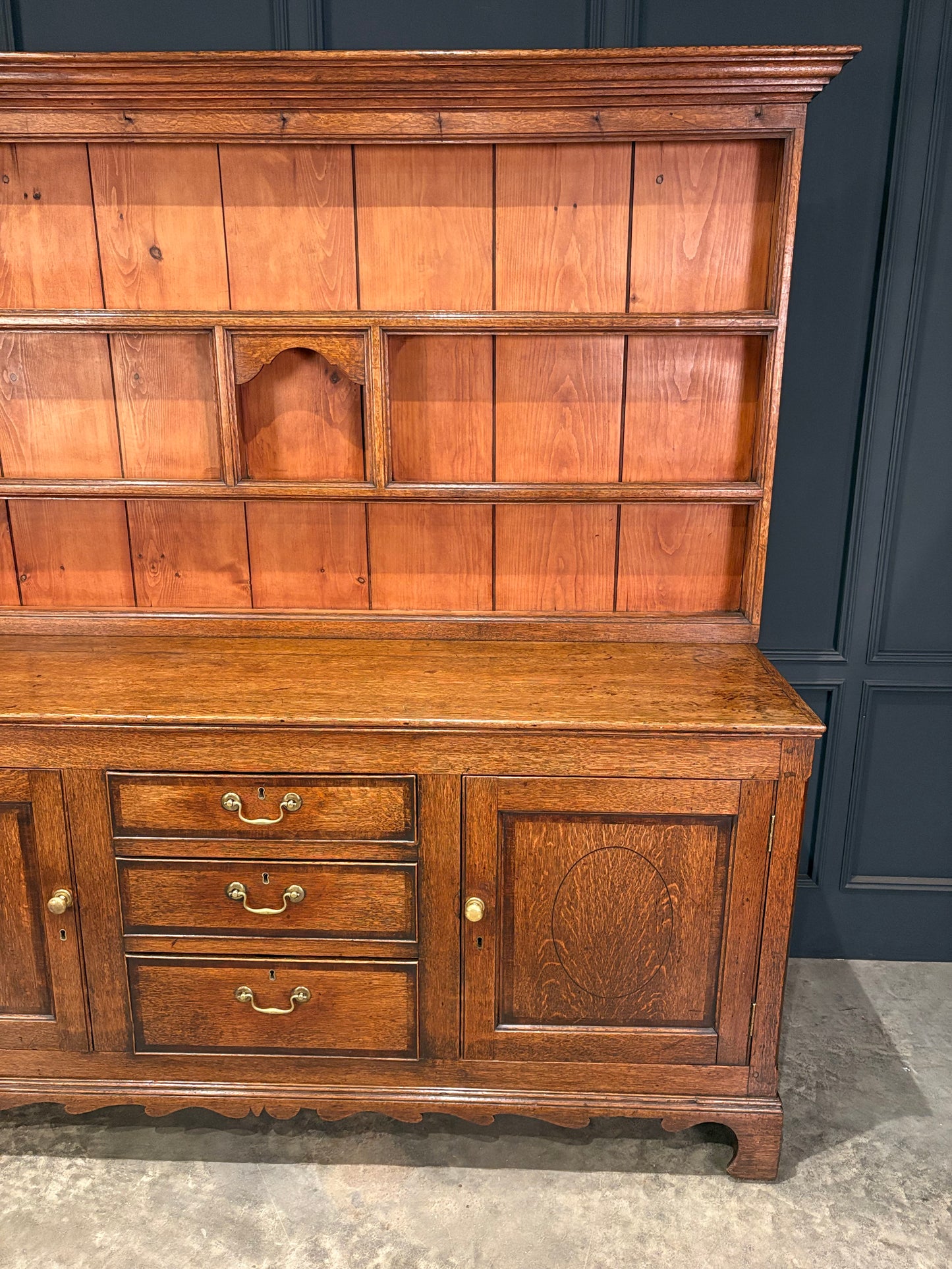 18th Century Country Oak Dresser