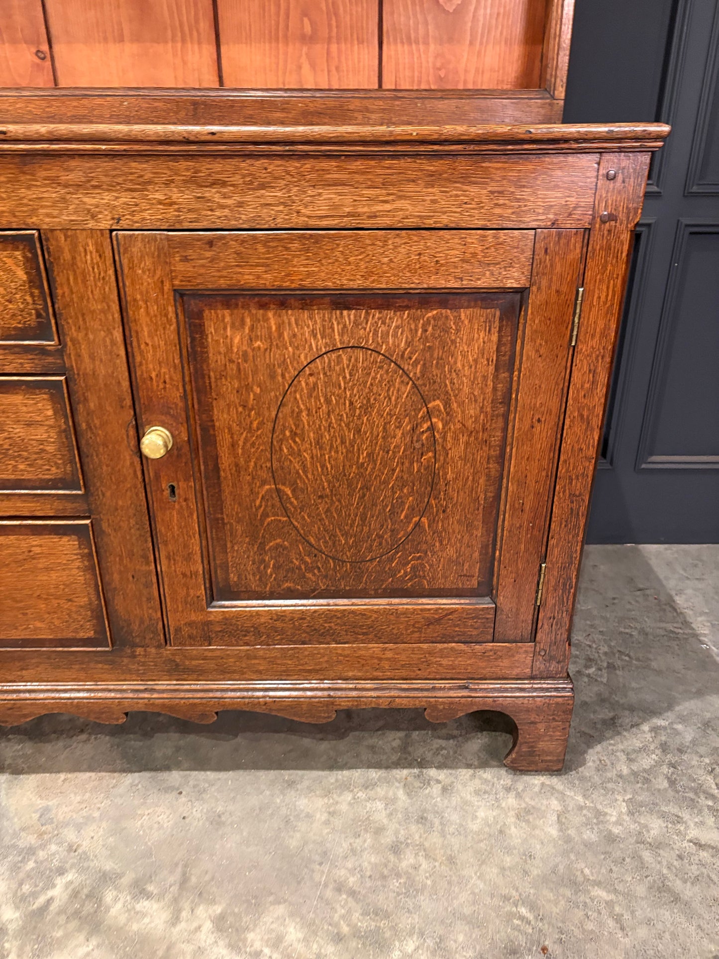 18th Century Country Oak Dresser