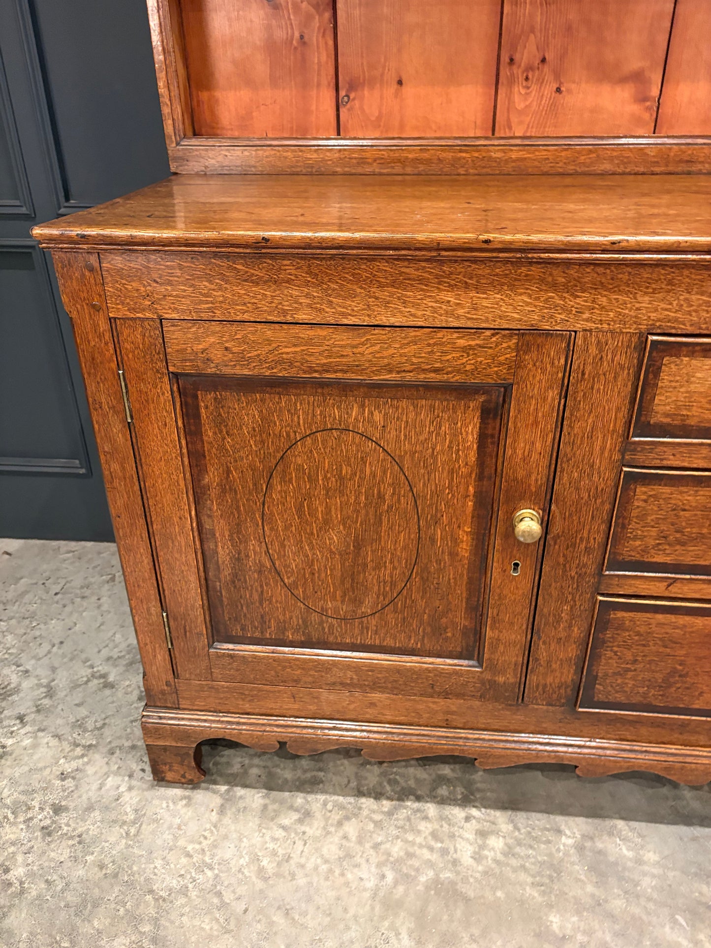 18th Century Country Oak Dresser