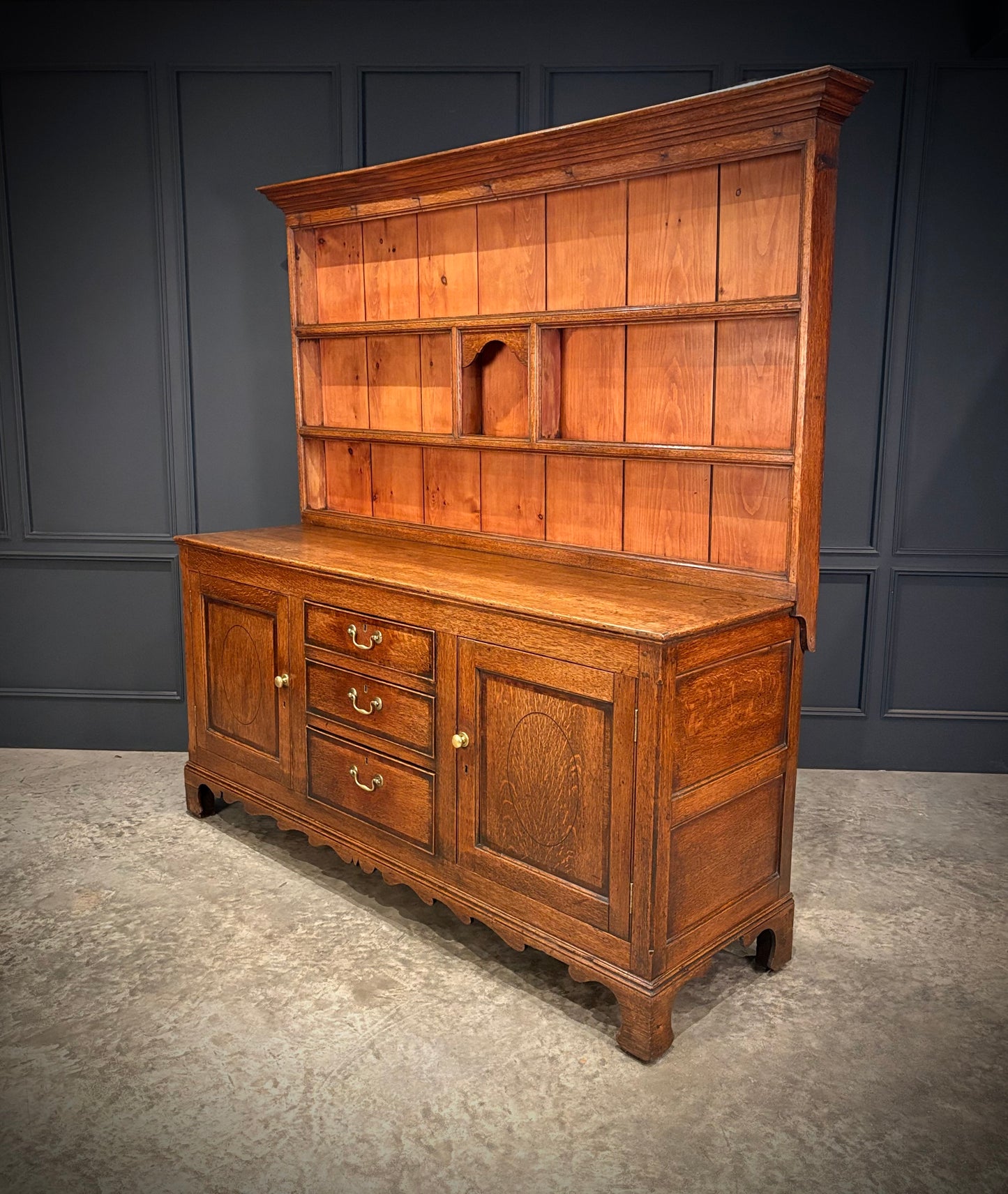 18th Century Country Oak Dresser