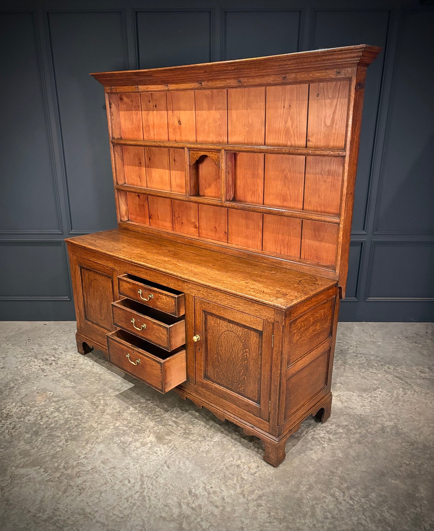 18th Century Country Oak Dresser