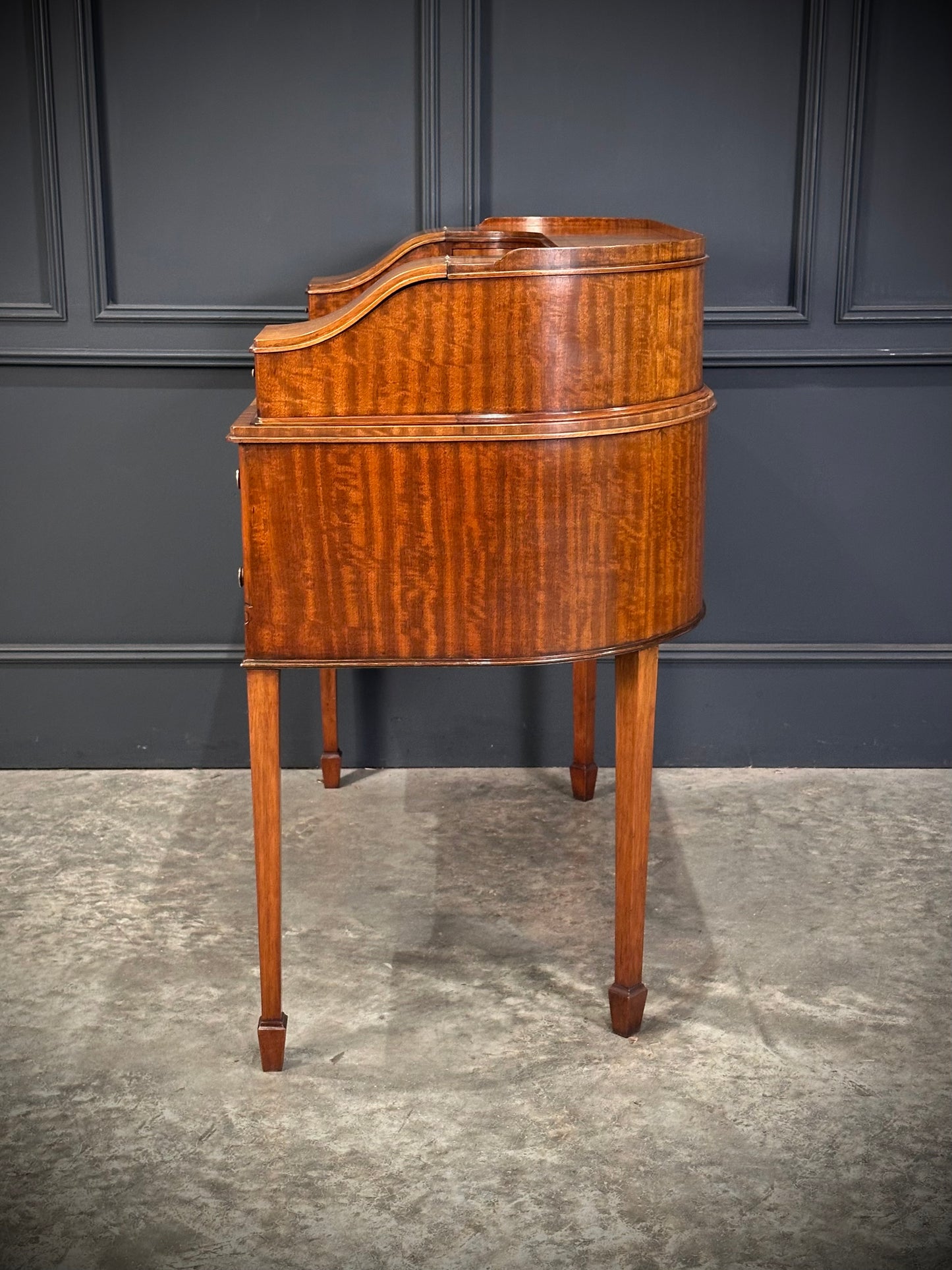 Inlaid Mahogany Carlton House Desk