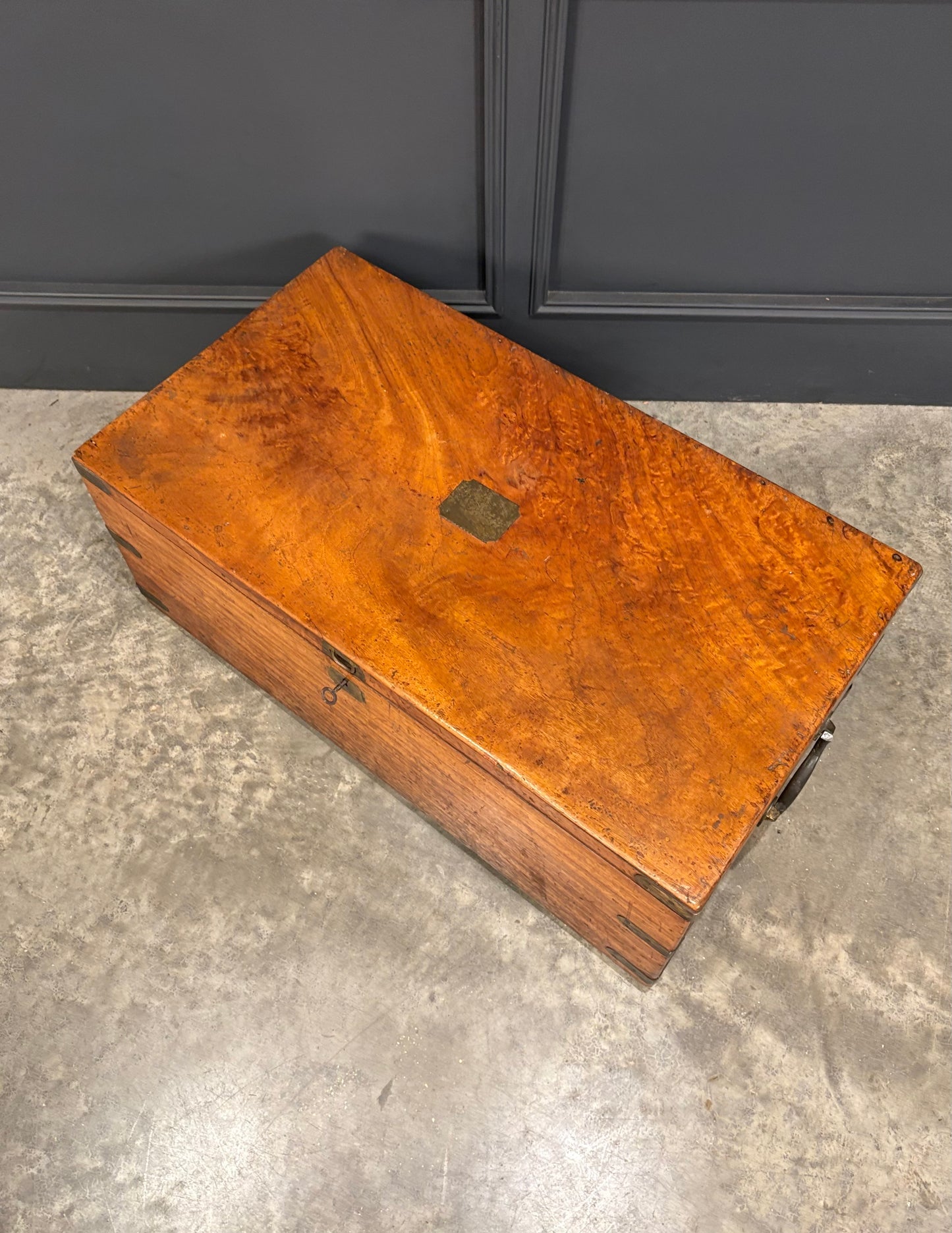 19th Century Camphor Wood Trunk