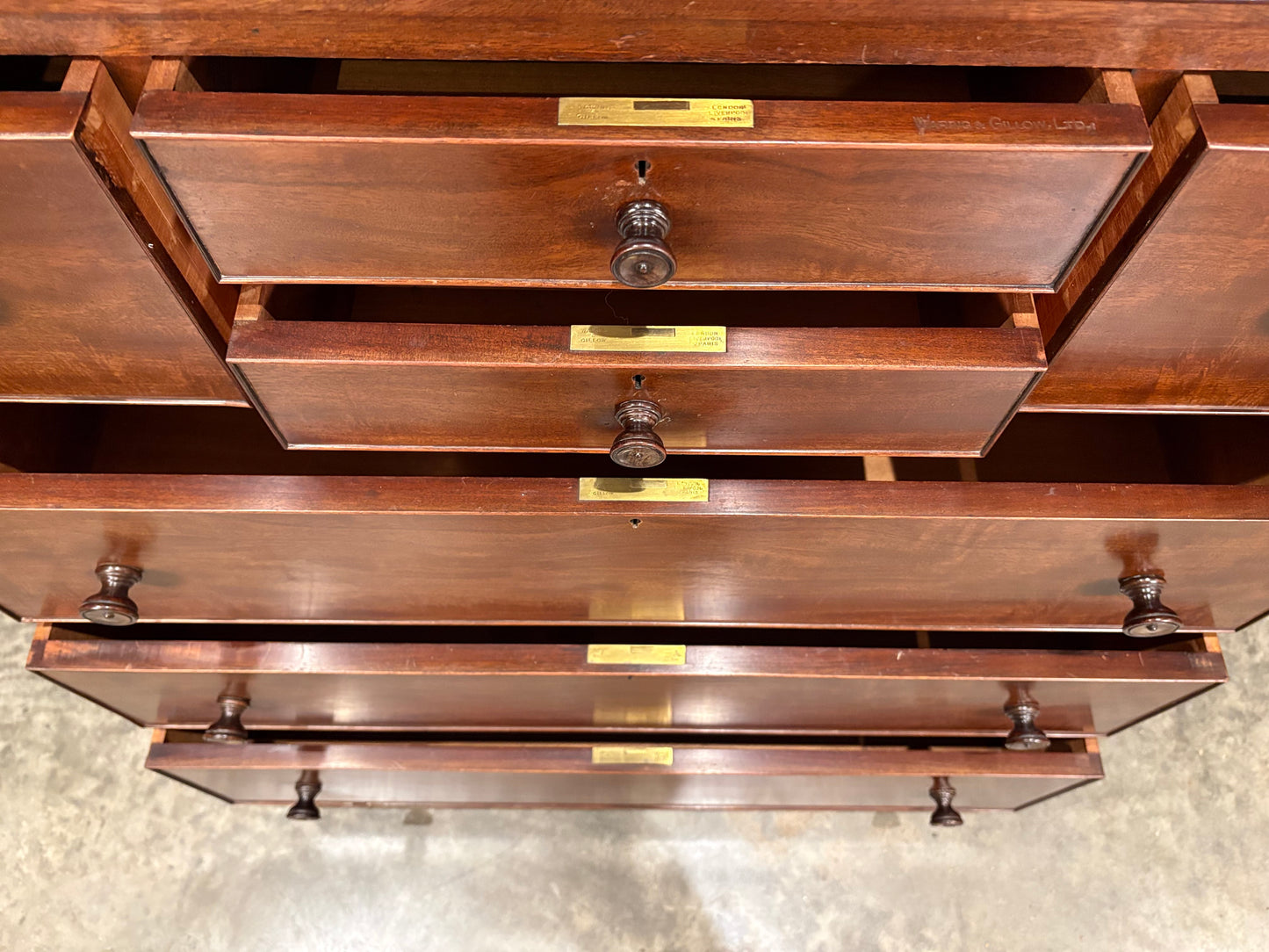 Mahogany Chest by Waring & Gillow