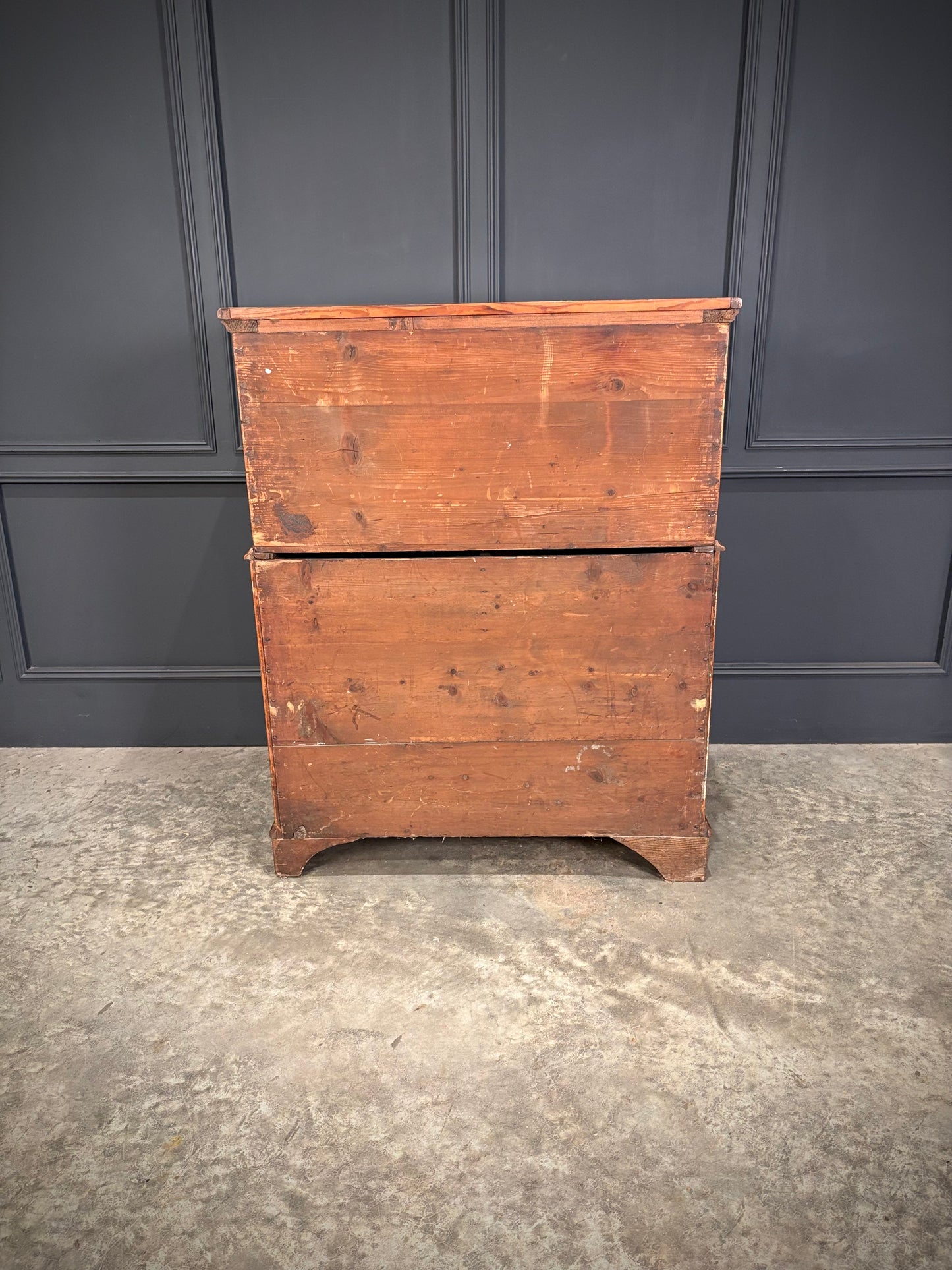 Walnut Cabinet on Chest
