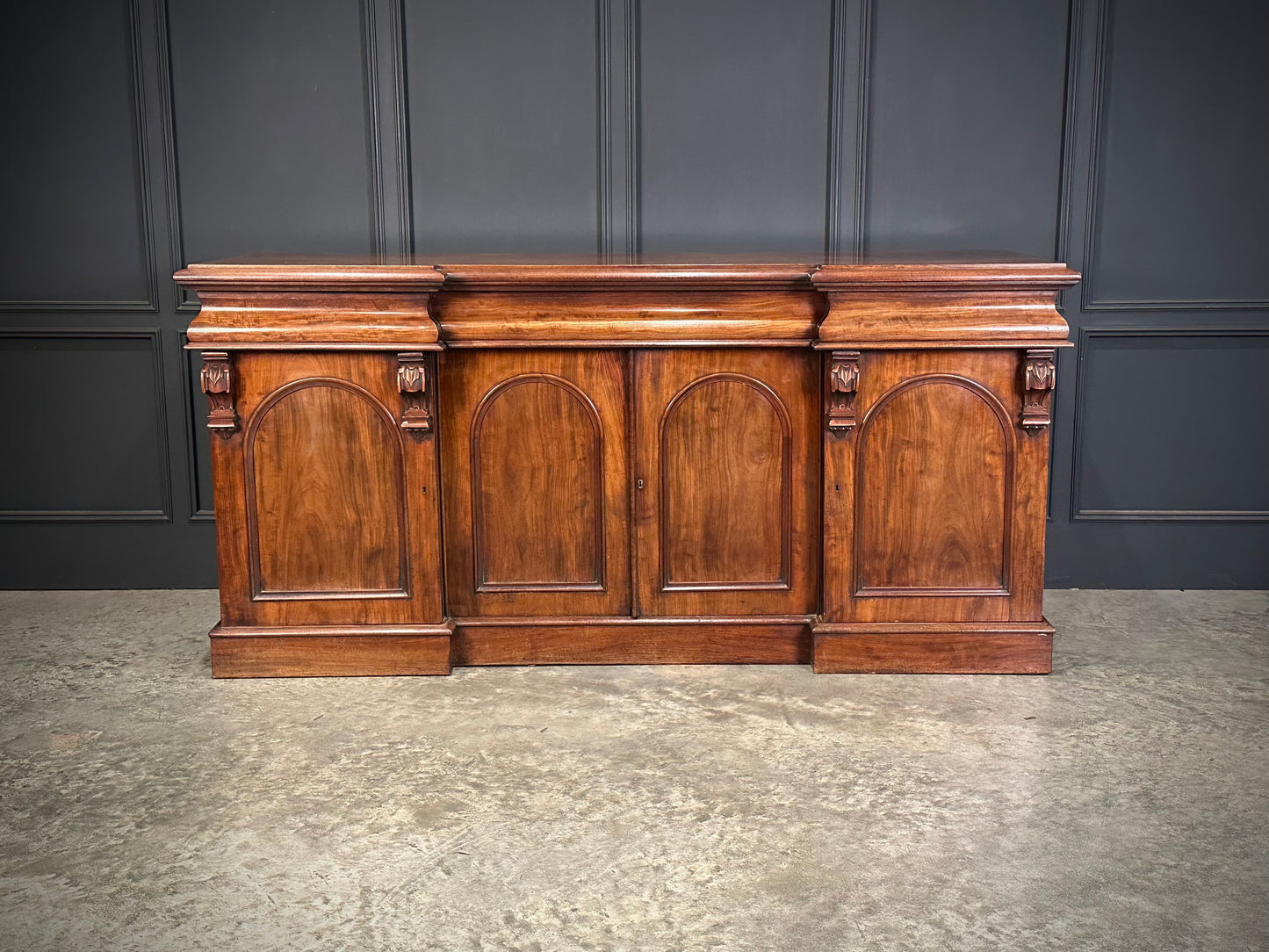 Victorian Mahogany 4 Door Sideboard