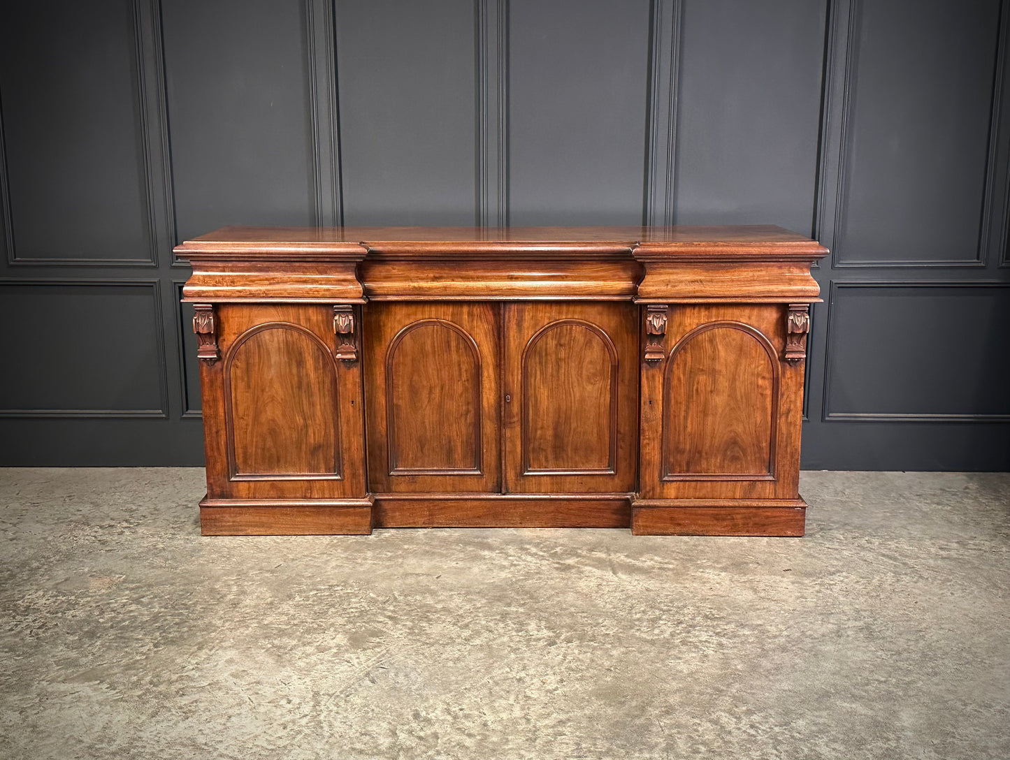 Victorian Mahogany 4 Door Sideboard