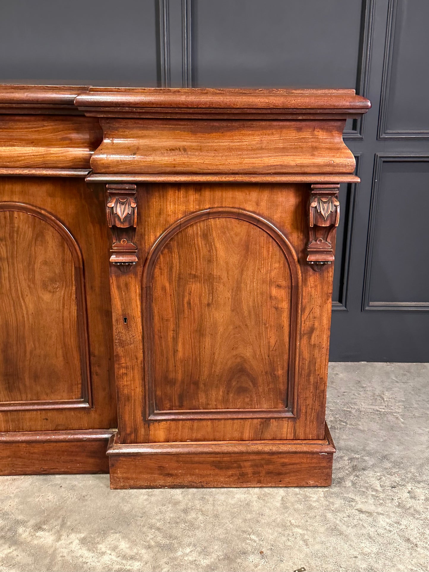 Victorian Mahogany 4 Door Sideboard