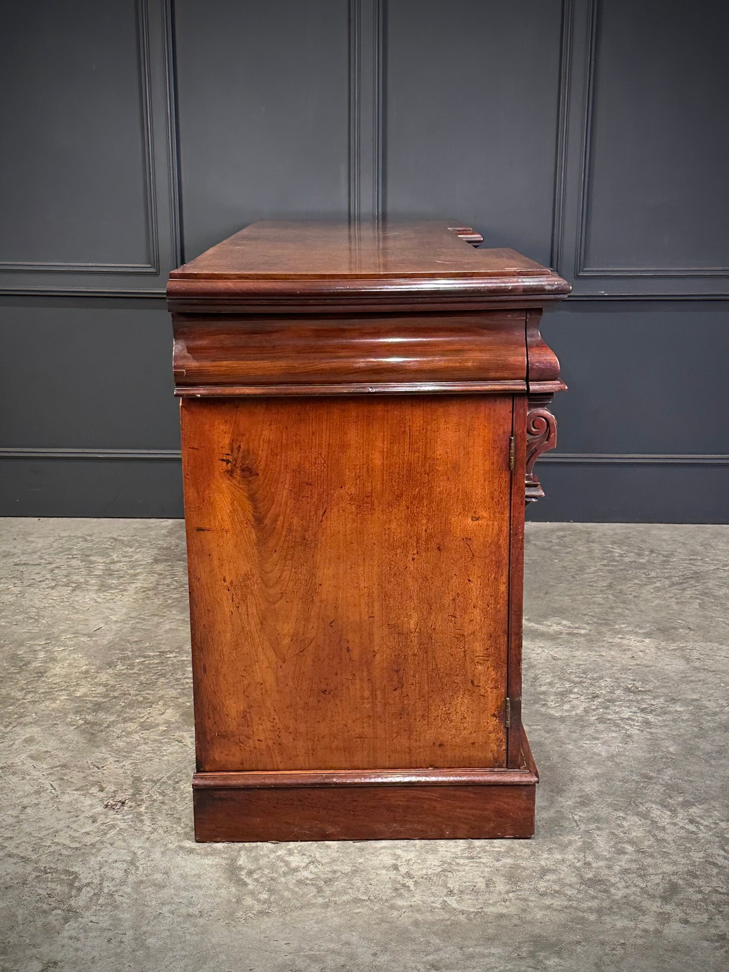 Victorian Mahogany 4 Door Sideboard