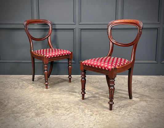 Pair of Mahogany Chairs