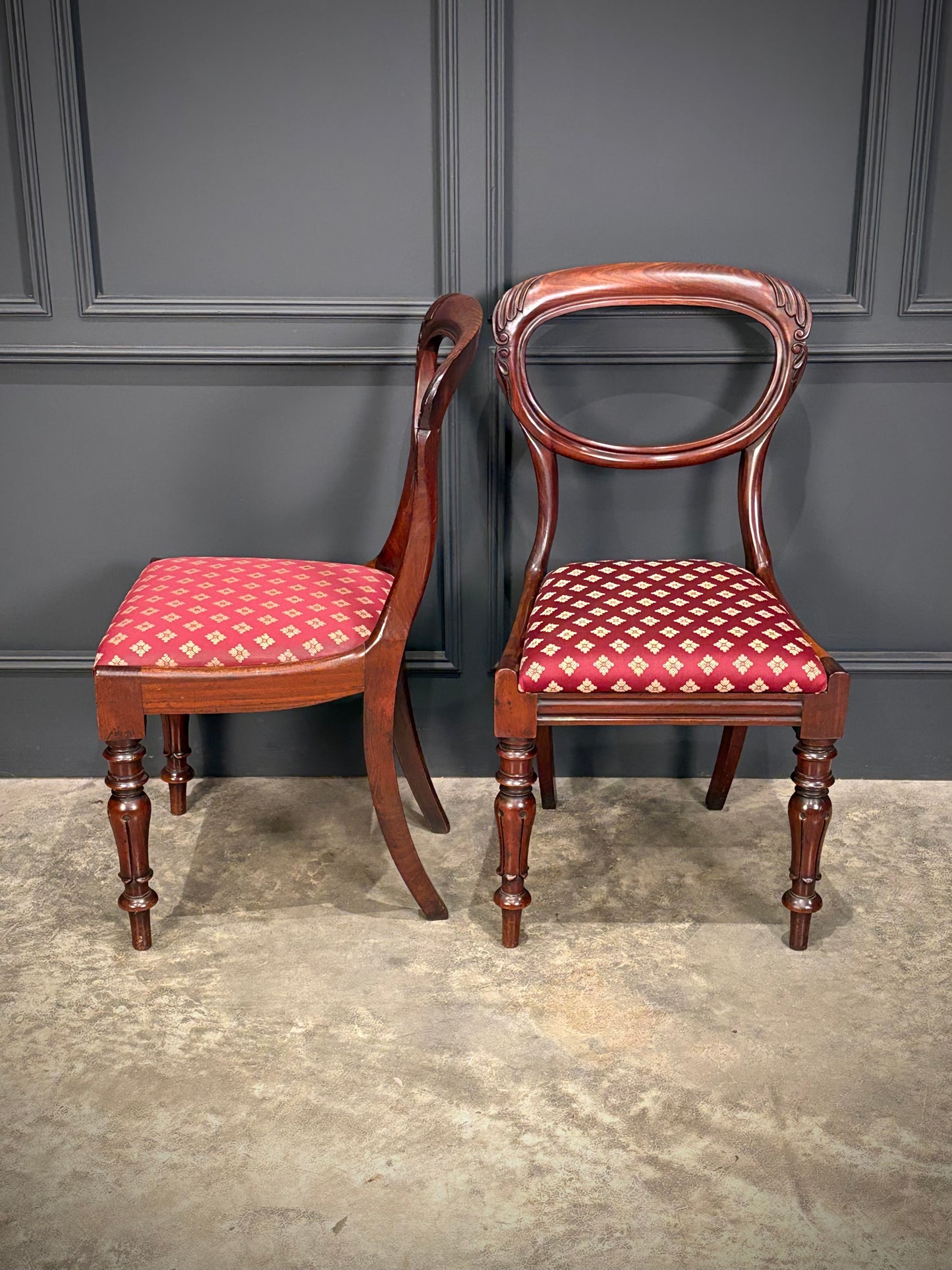 Pair of Mahogany Chairs