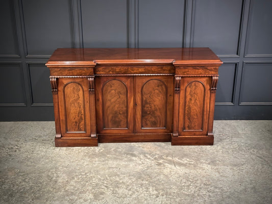 Victorian Flame Mahogany 4 Door Sideboard