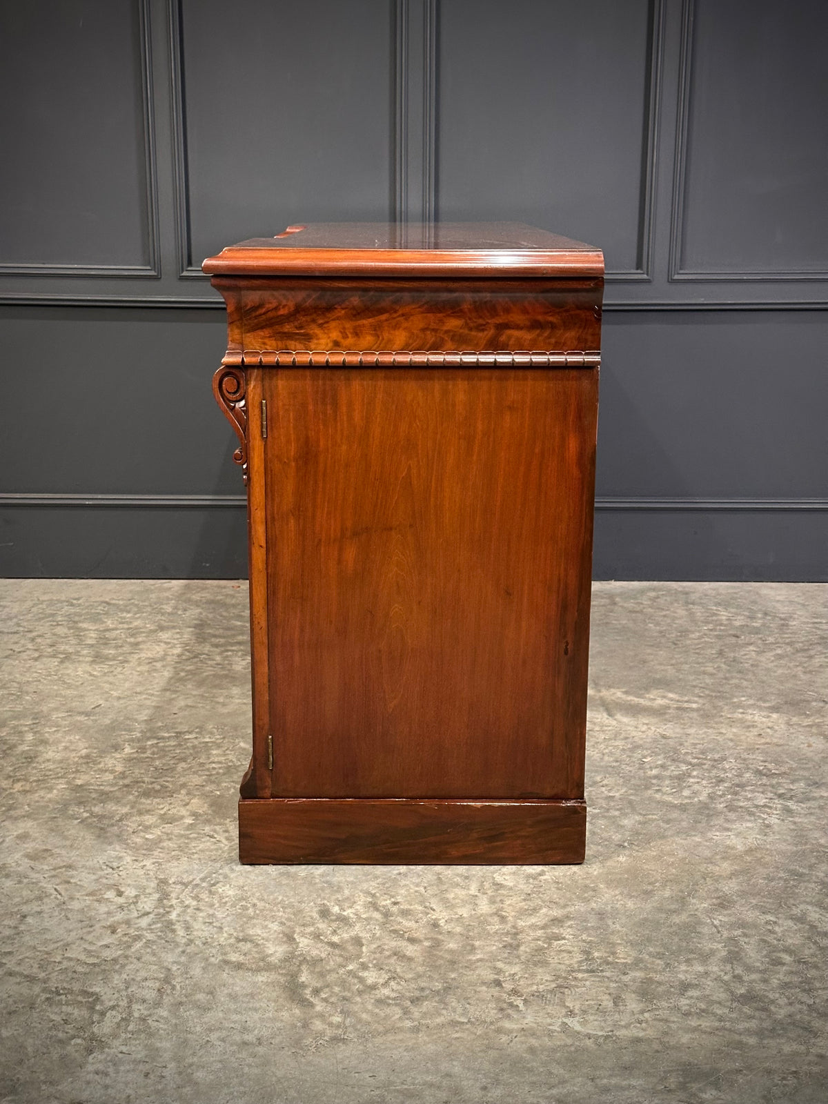 Victorian Flame Mahogany 4 Door Sideboard