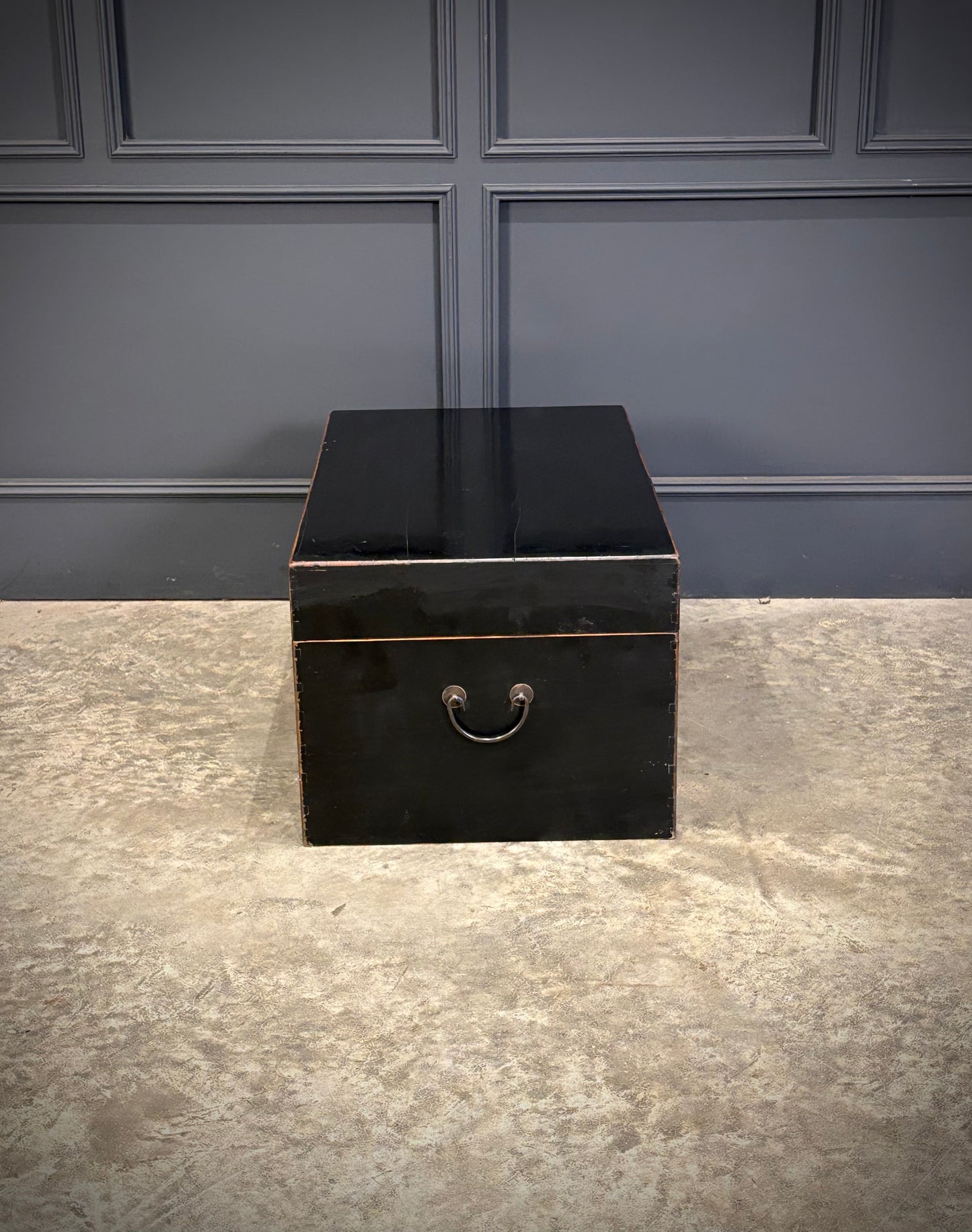 Chinese Lacquered Storage Trunk